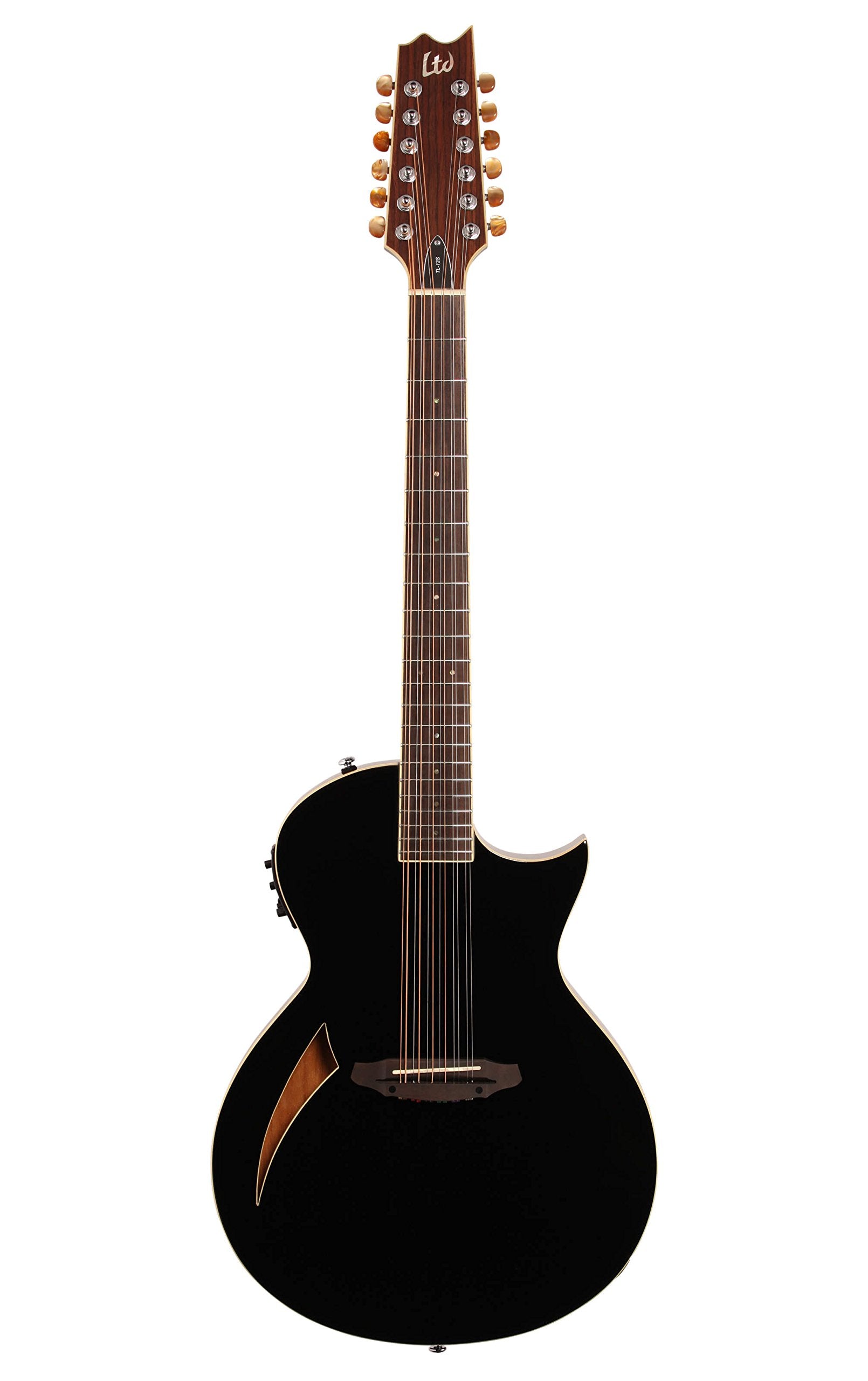ESP LTD TL-12 12-string Acoustic-electric Guitar - Black