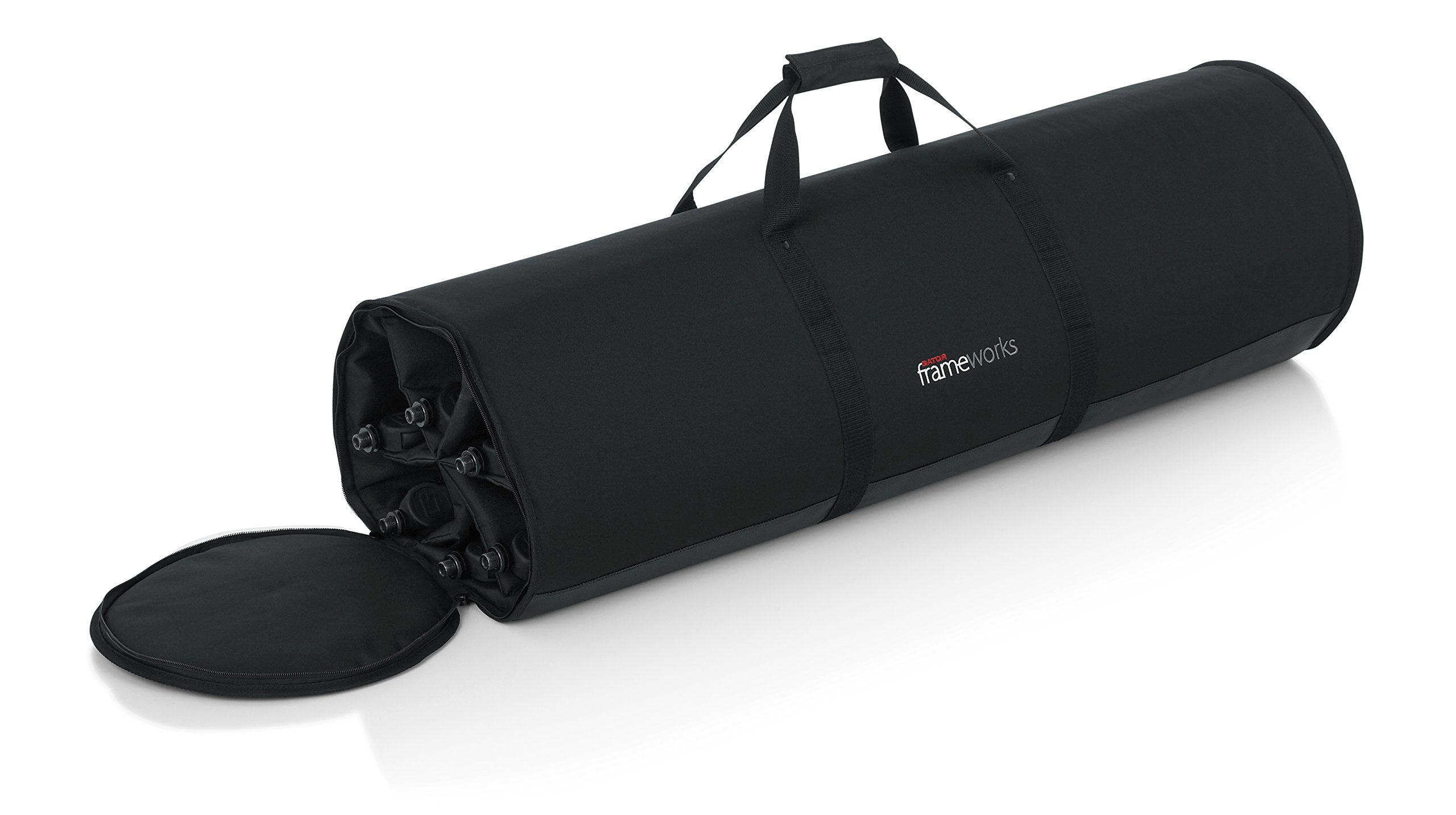 Gator Frameworks Microphone Stand Carry Bag - Holds up to (6) Tripod Style Mic Stands up to 42 (GFW-MICSTDBAG)