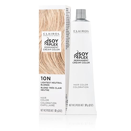 clairol Professional Permanent crAme, 10n Lightest Neutral Blonde, 2 oz (Pack of 1)