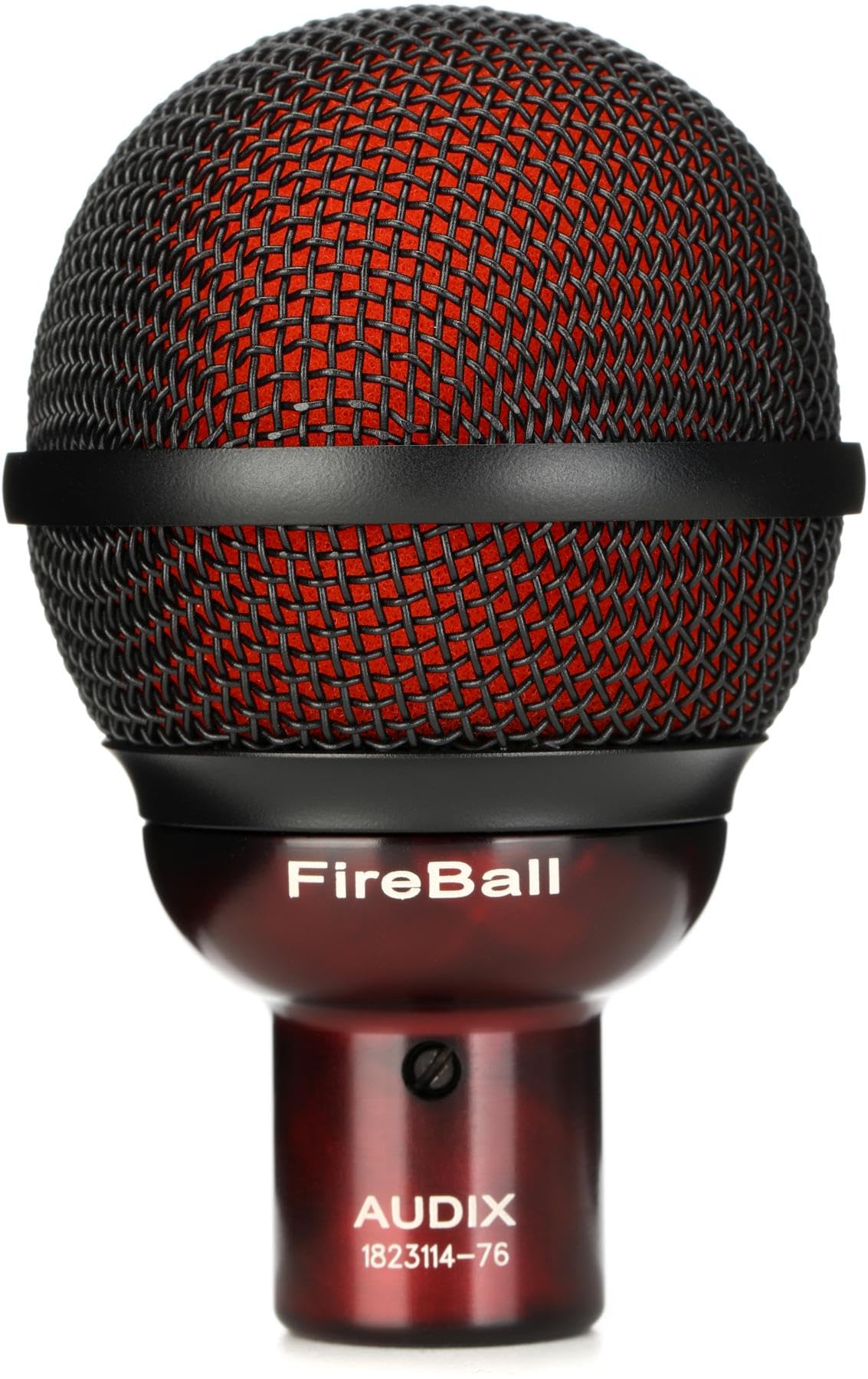 Audix FireBall Dynamic Harmonica Microphone and Harp Mic - Black/Red