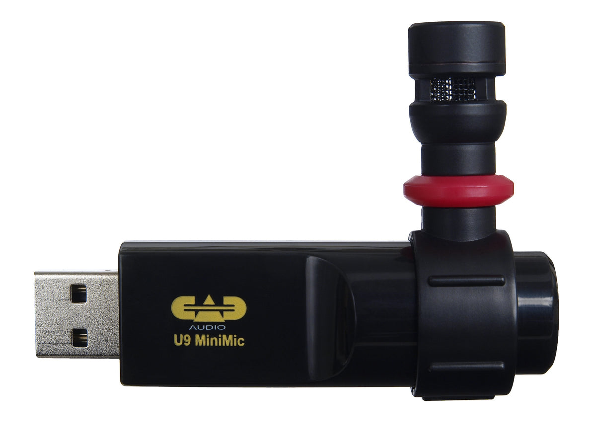 Cad Audio U9 Usb Omnidirectional Condenser Minimic, Black