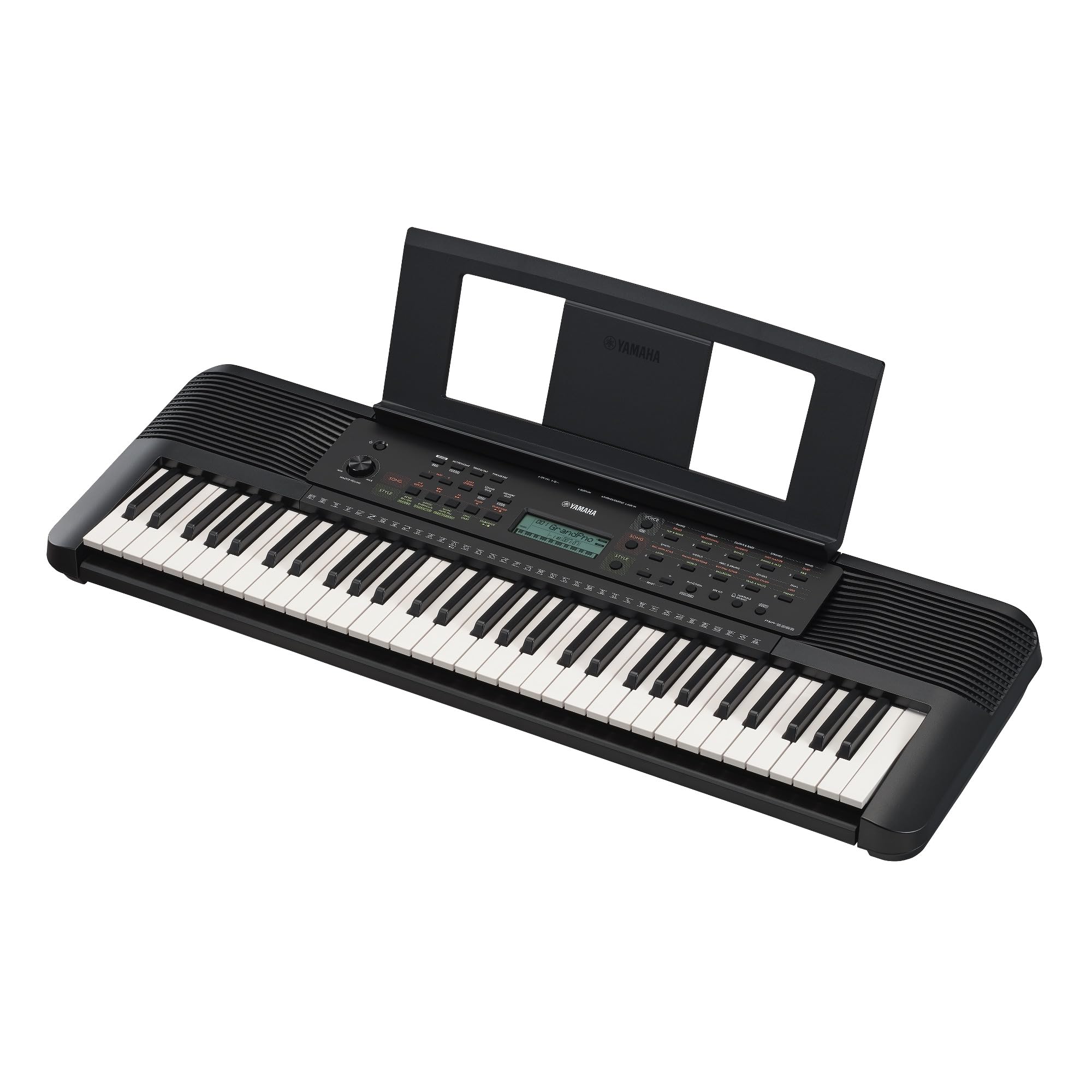 Yamaha Psr-E283 Portable Keyboard  61 Keys, Black, Lightweight & Compact, Built-In Voices & Rhythms, Usb Connectivity, Ideal For