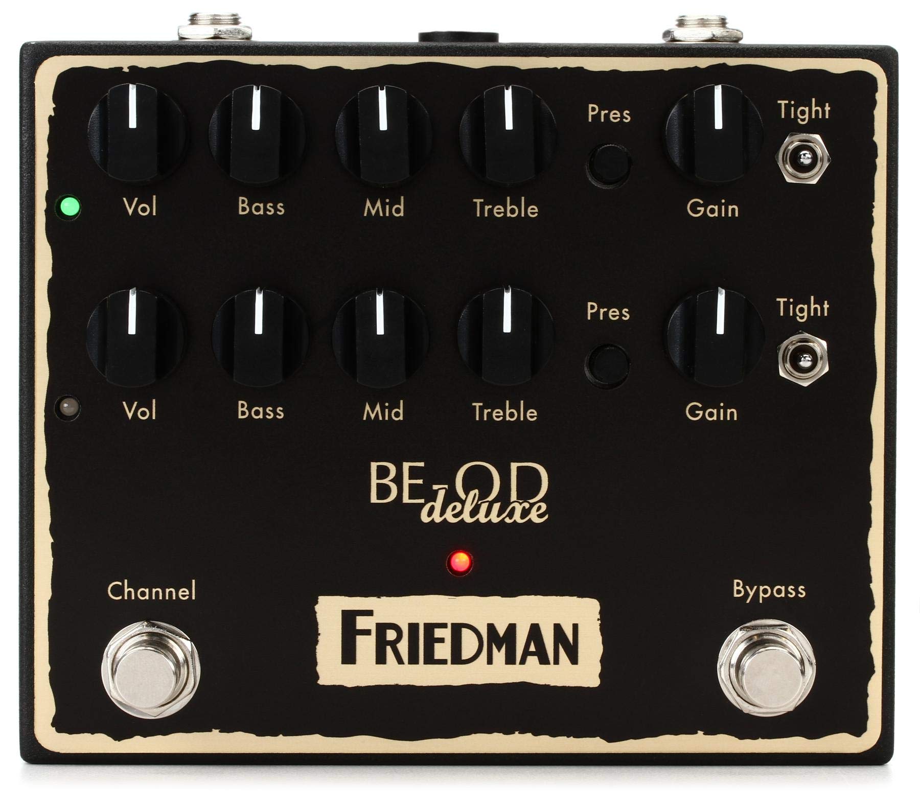 Friedman Amplification Be-Od Deluxe Dual Overdrive Guitar Effects Pedal