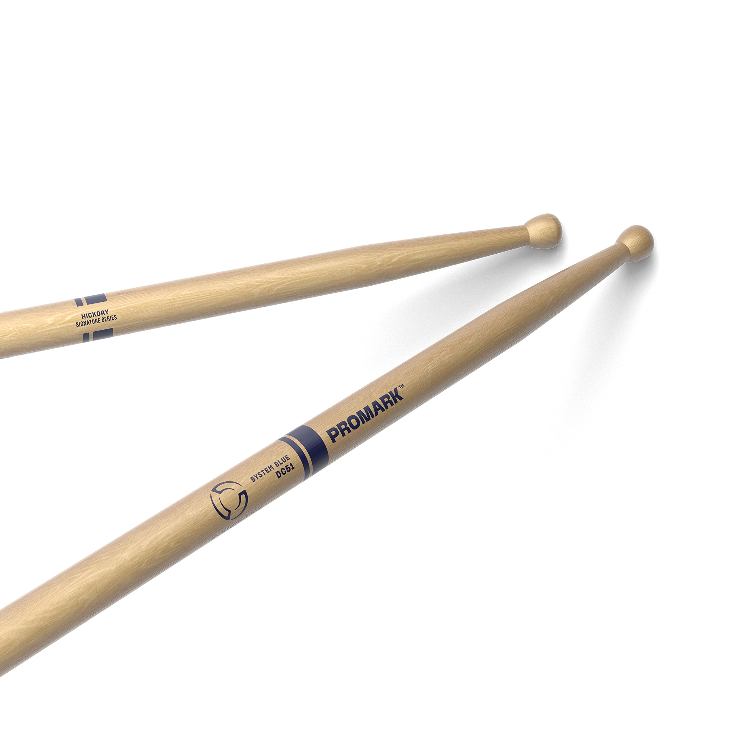 Promark Hickory DC51 Wood Tip drumstick