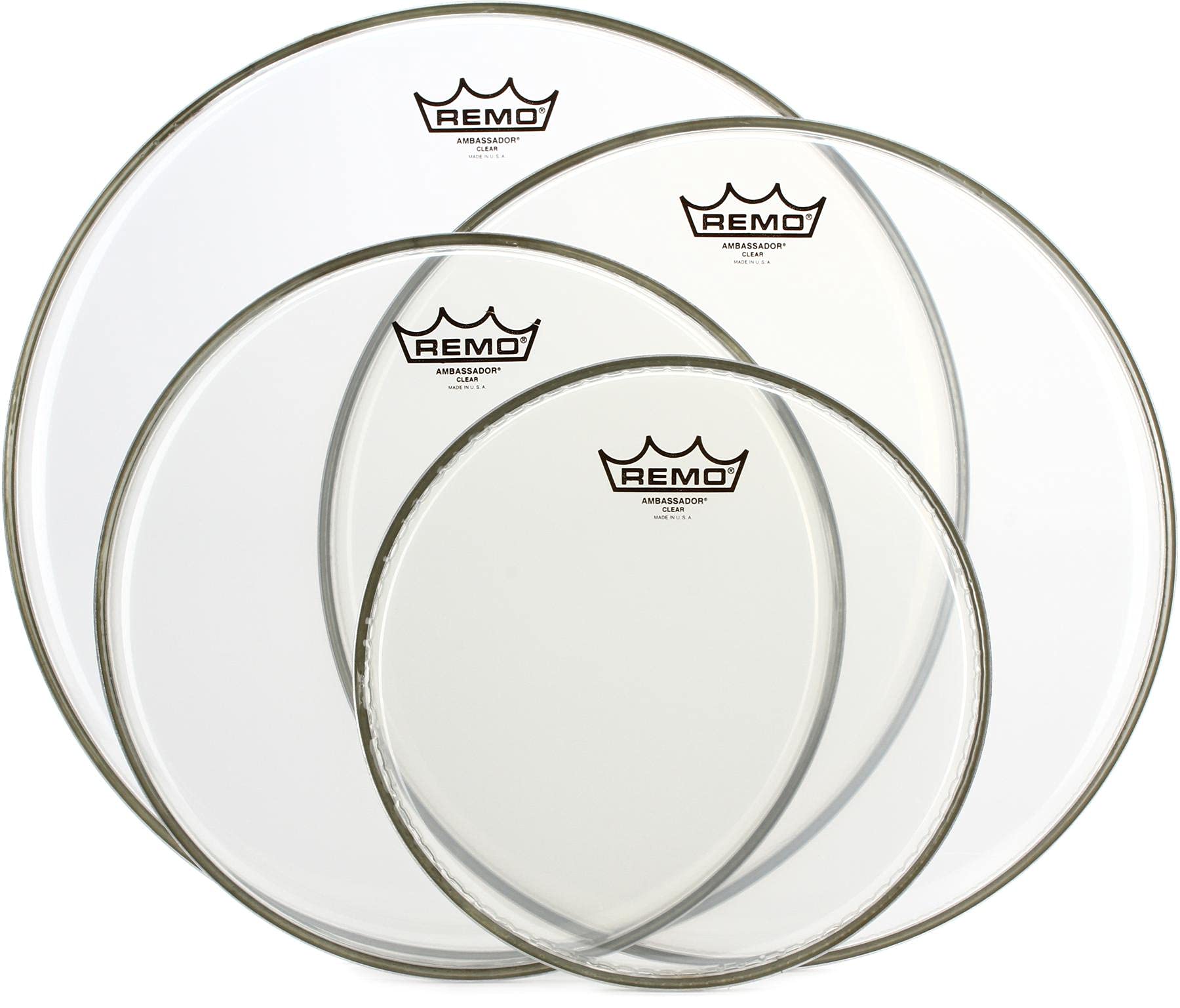 Remo Drumhead Pack (PP-2430-BA)