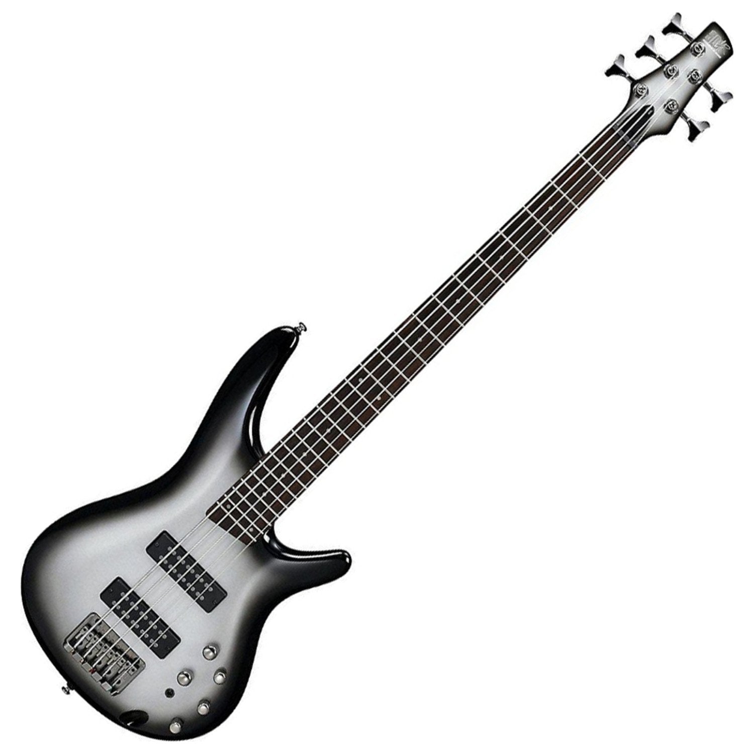 Ibanez Standard SR305E 5-string Bass Guitar - Metallic Silver Sunburst