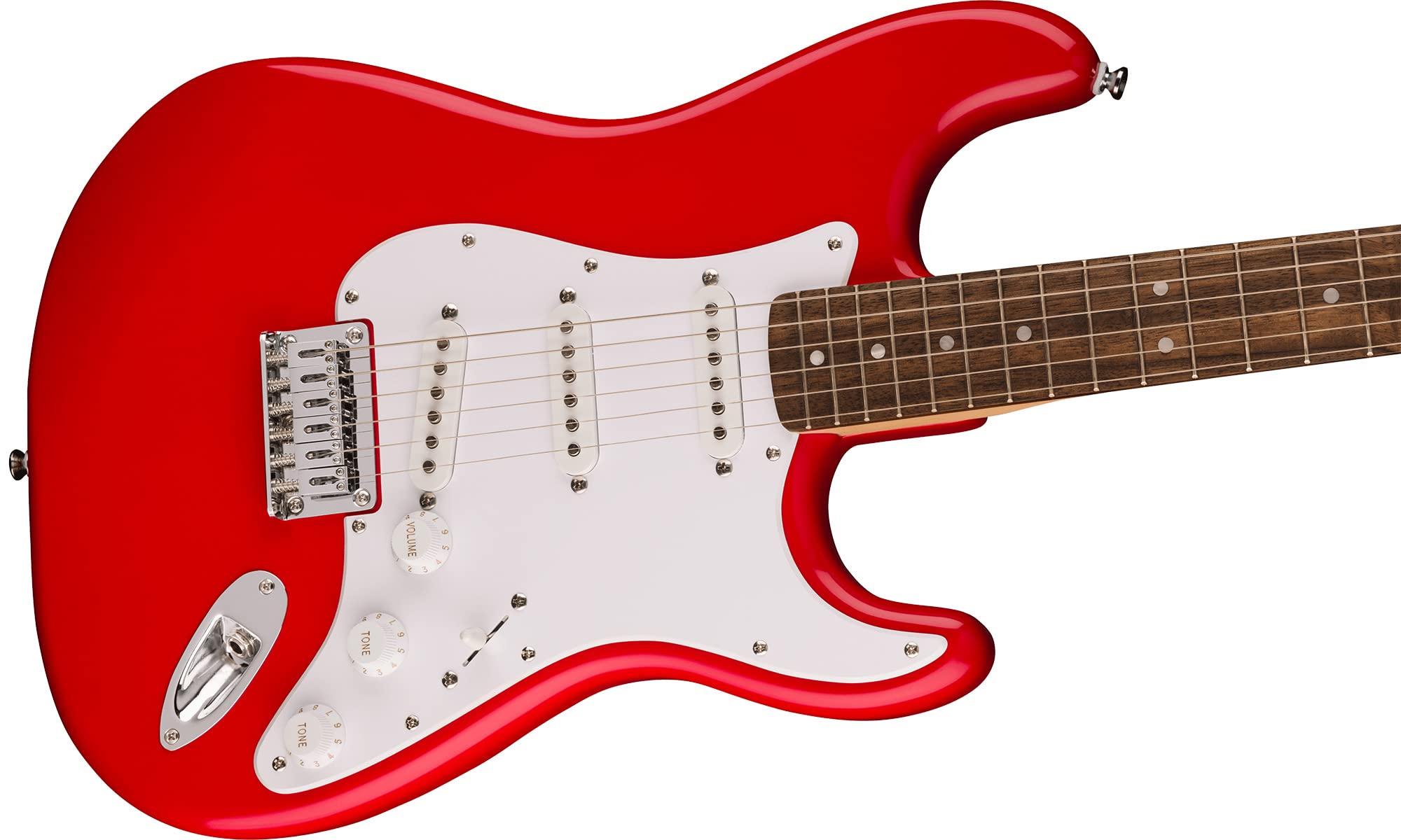 Fender Squier Sonic Stratocaster HT - Torino Red Bundle with Tuner, Strap, Picks, and Austin Bazaar Guitar DVD