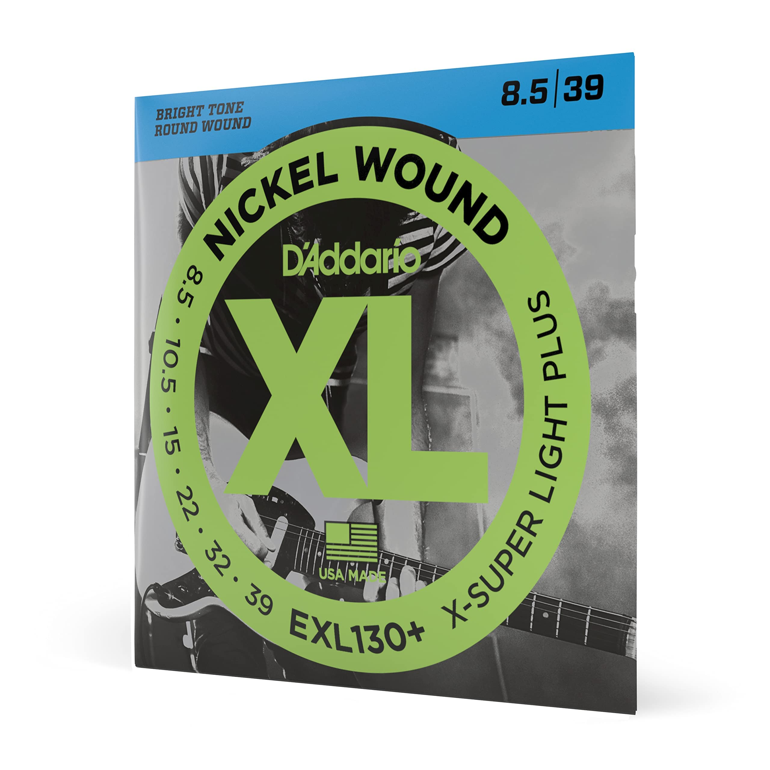 Daddario Guitar Strings - Xl Nickel Electric Guitar Strings - Exl130 - Perfect Intonation, Consistent Feel, Reliable Durability