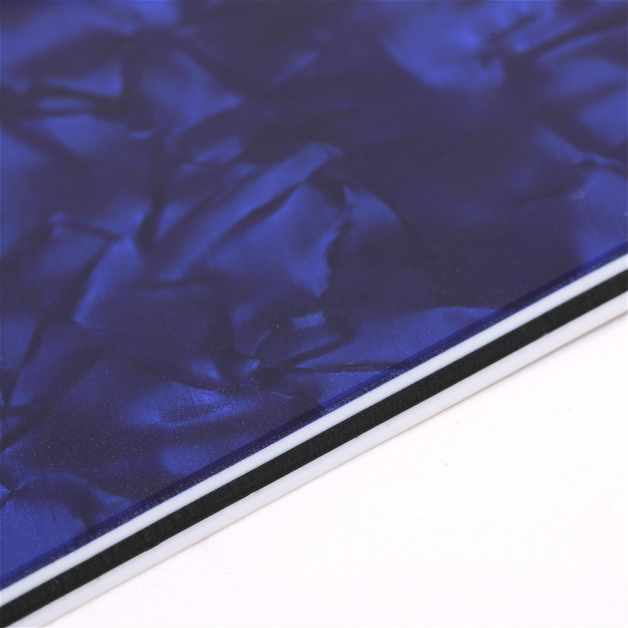 Musiclily HSS 11 Holes Strat Electric Guitar Pickguard and BackPlate Set for Fender US/Mexico Made Standard Stratocaster Modern