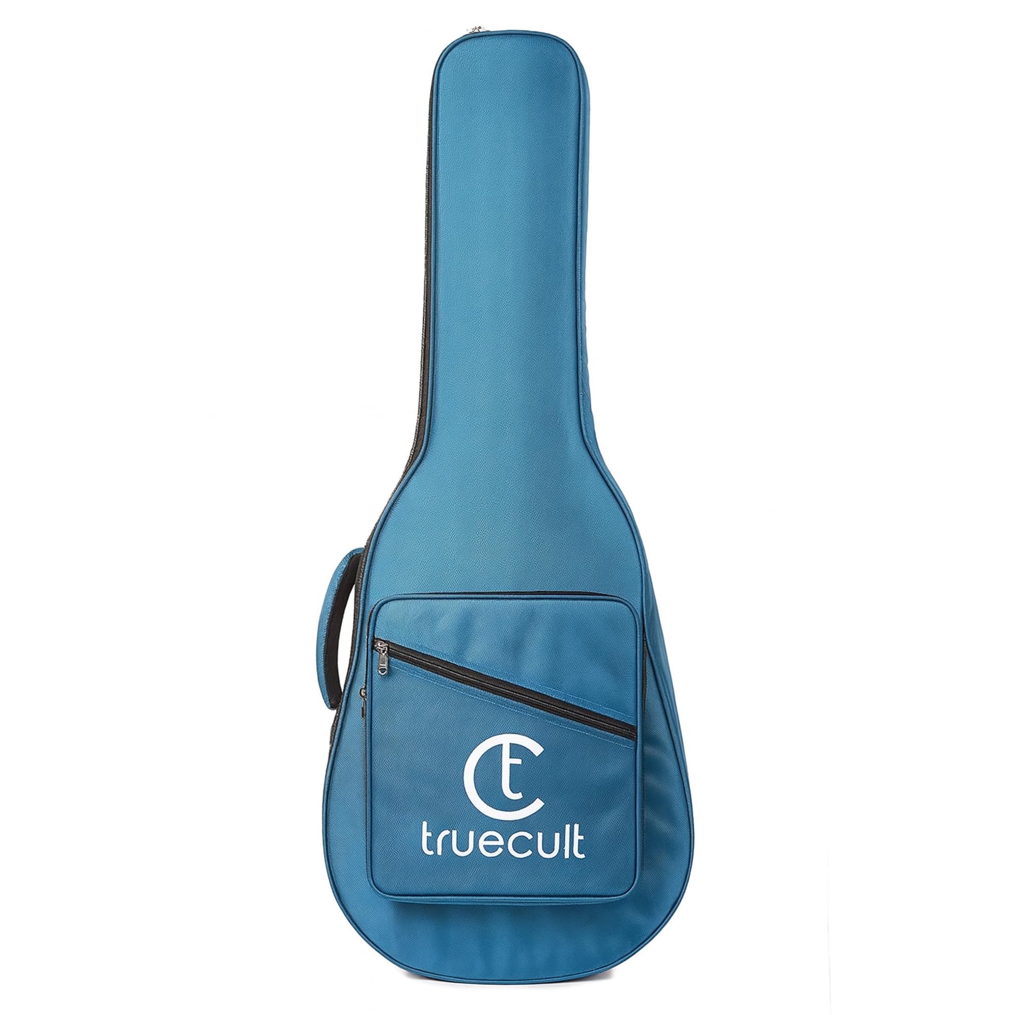 True Cult Acoustic Guitar Bag/Cover With Foam Padding (T-Blue) Strong And Durable For Multiple Sizes And Shapes Folk/Classical G