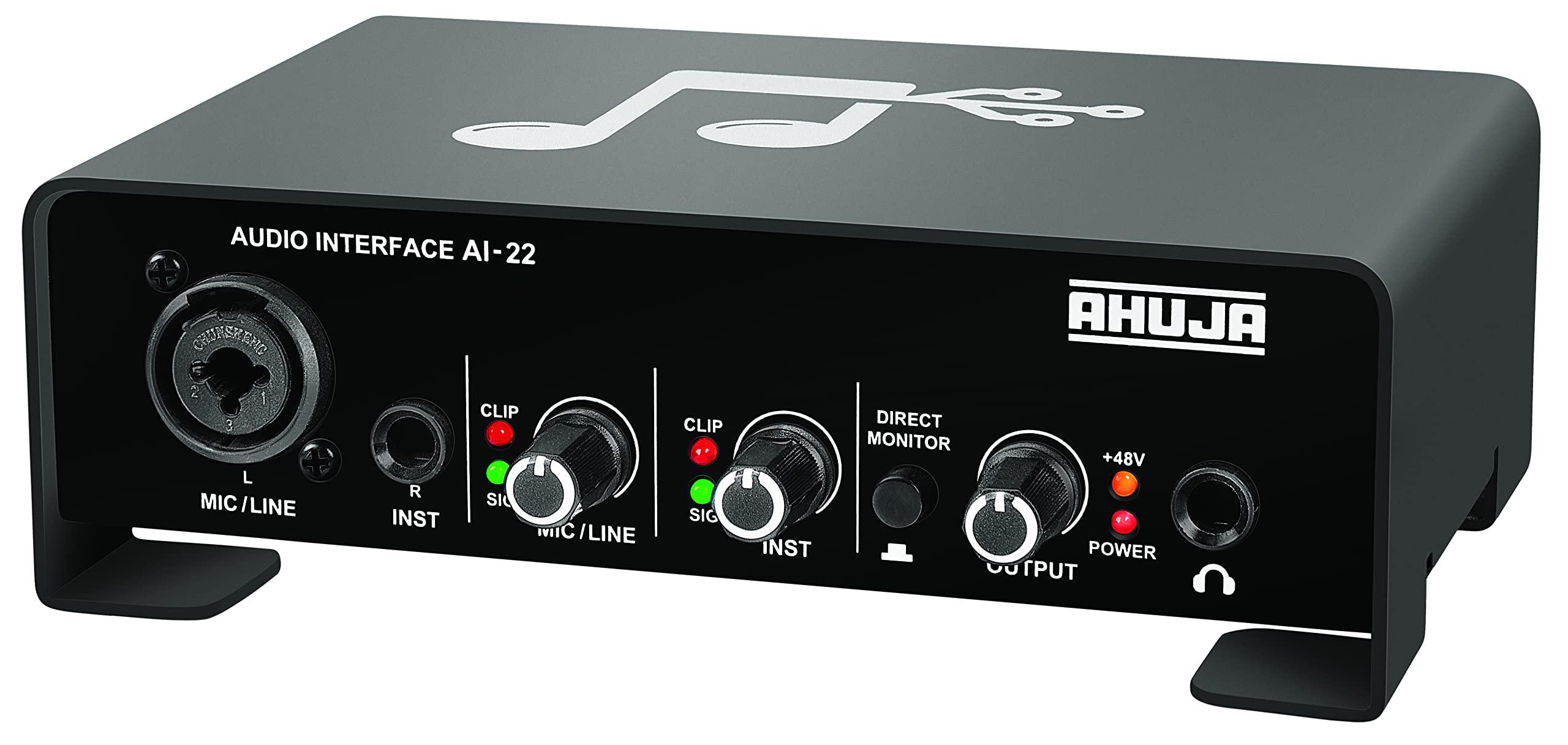 Ahuja Audio Interface Ai-22 (2 * 2 Usb)