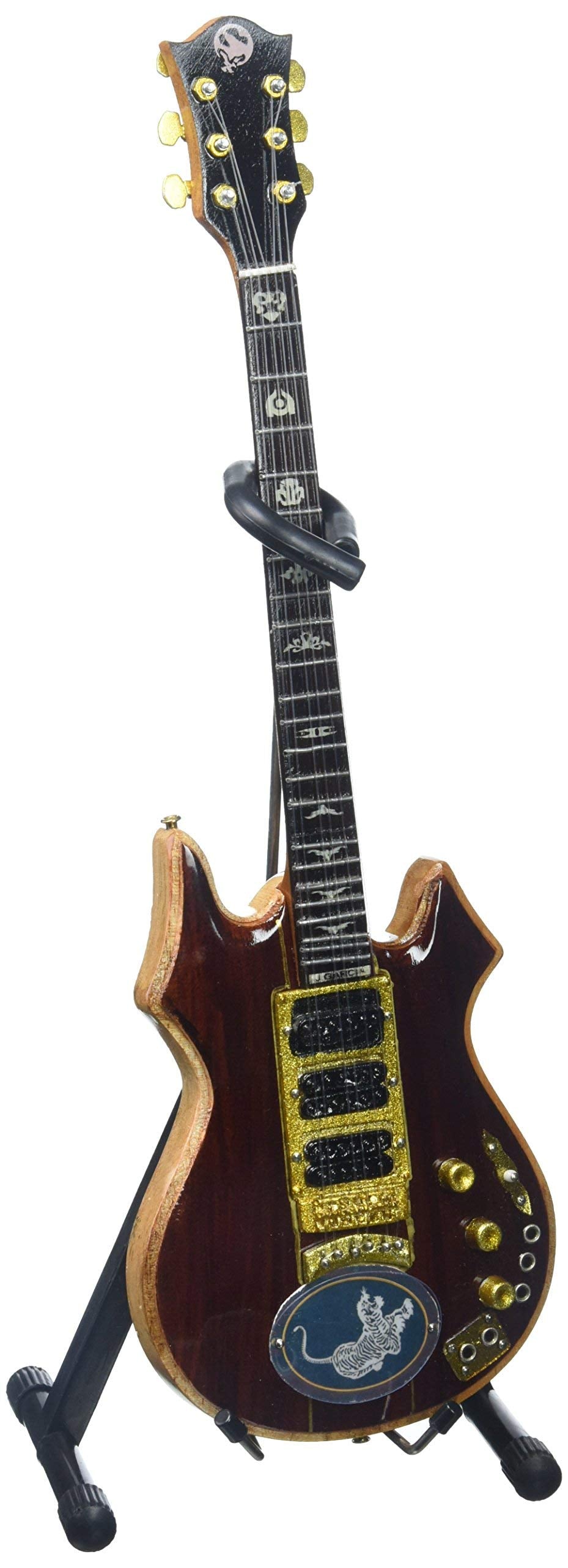 Axe Heaven Jg-063 Jerry Garcia Signature Tiger Mini Guitar