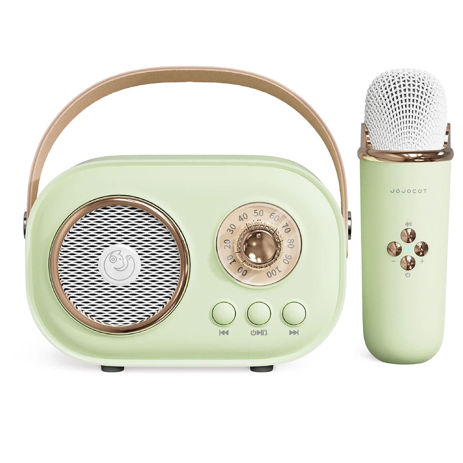Mini Karaoke Machine,Karaoke Machine for Kids and Adults,Cute Karaoke with Microphone Set ,Portable Bluetooth Speaker with Micro