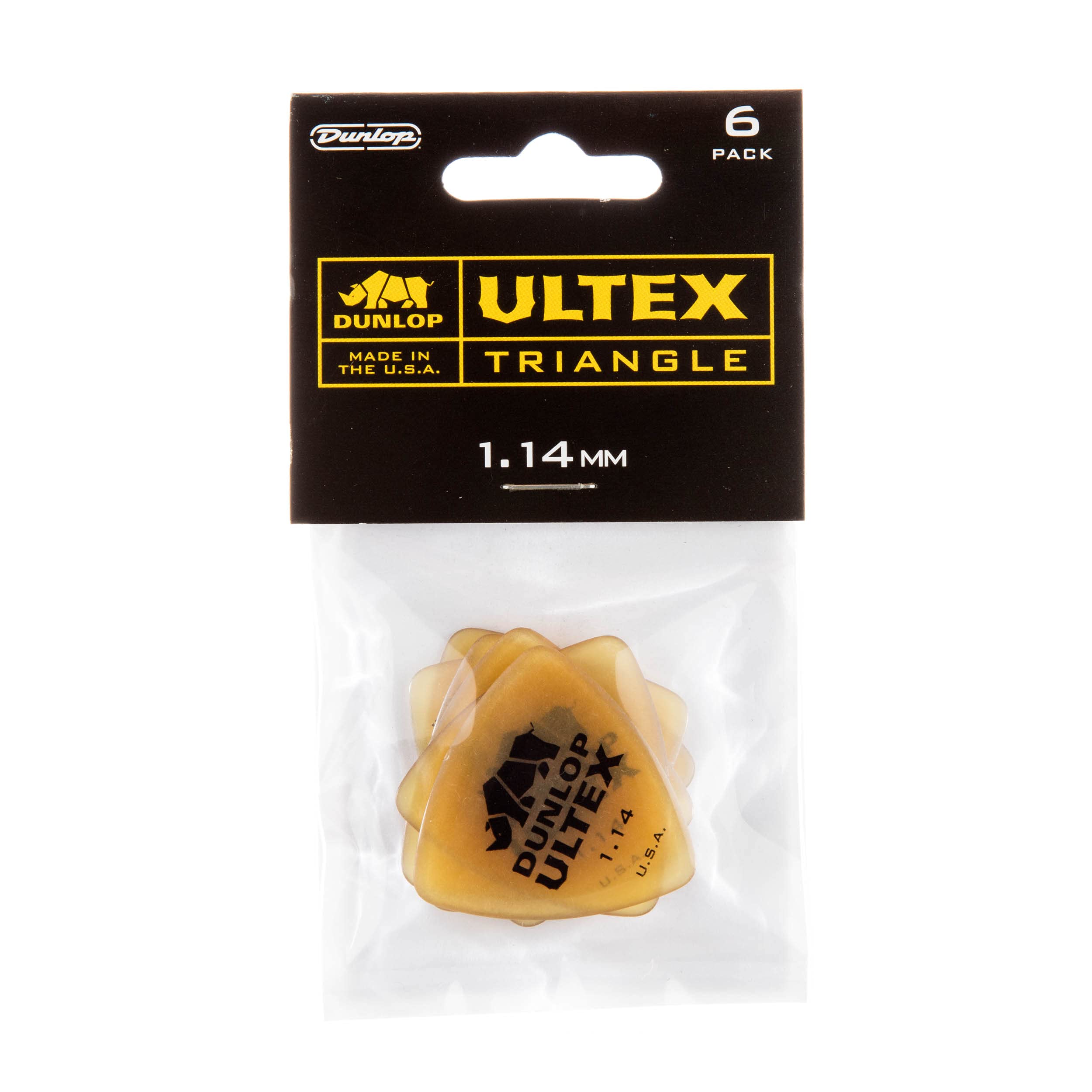 JIM DUNLOP 426P1.14 Triangle, 1.14mm, 6/Player's Pack