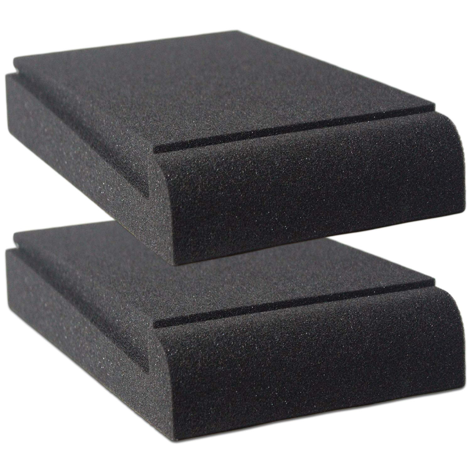 Studio Monitor Isolation Pads - Suitable For 4''- 5'' Inch Speakers - Speaker Isolation Pads Fits Most Desktops - High-Density A