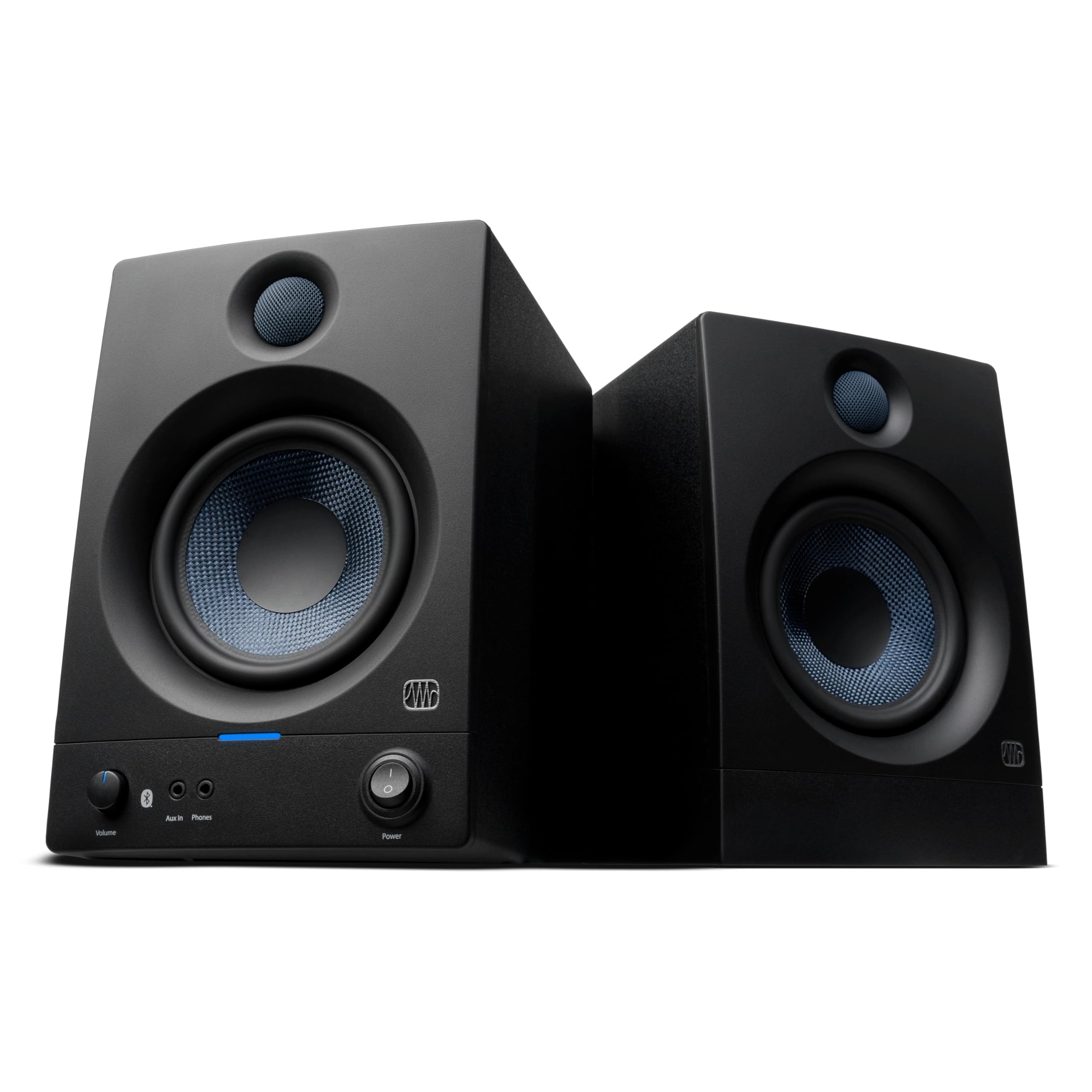 PreSonus Eris 5BT Bluetooth Studio Monitors, Pair - 5 Powered, Active Monitor Speakers for Near Field Music Production, Audio Mi