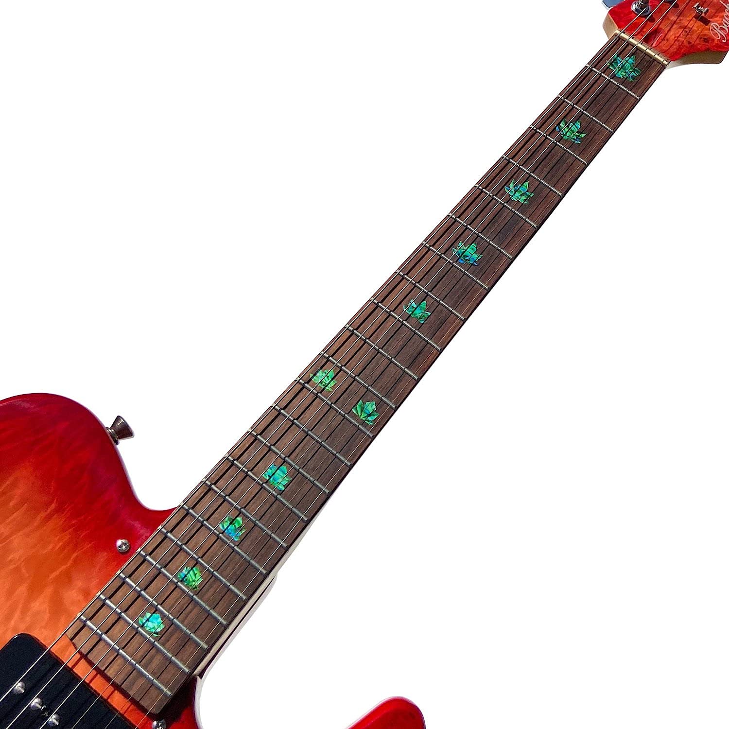 Inlay Sticker Fret Markers for Guitars & Bass - 420 - Abalone Green