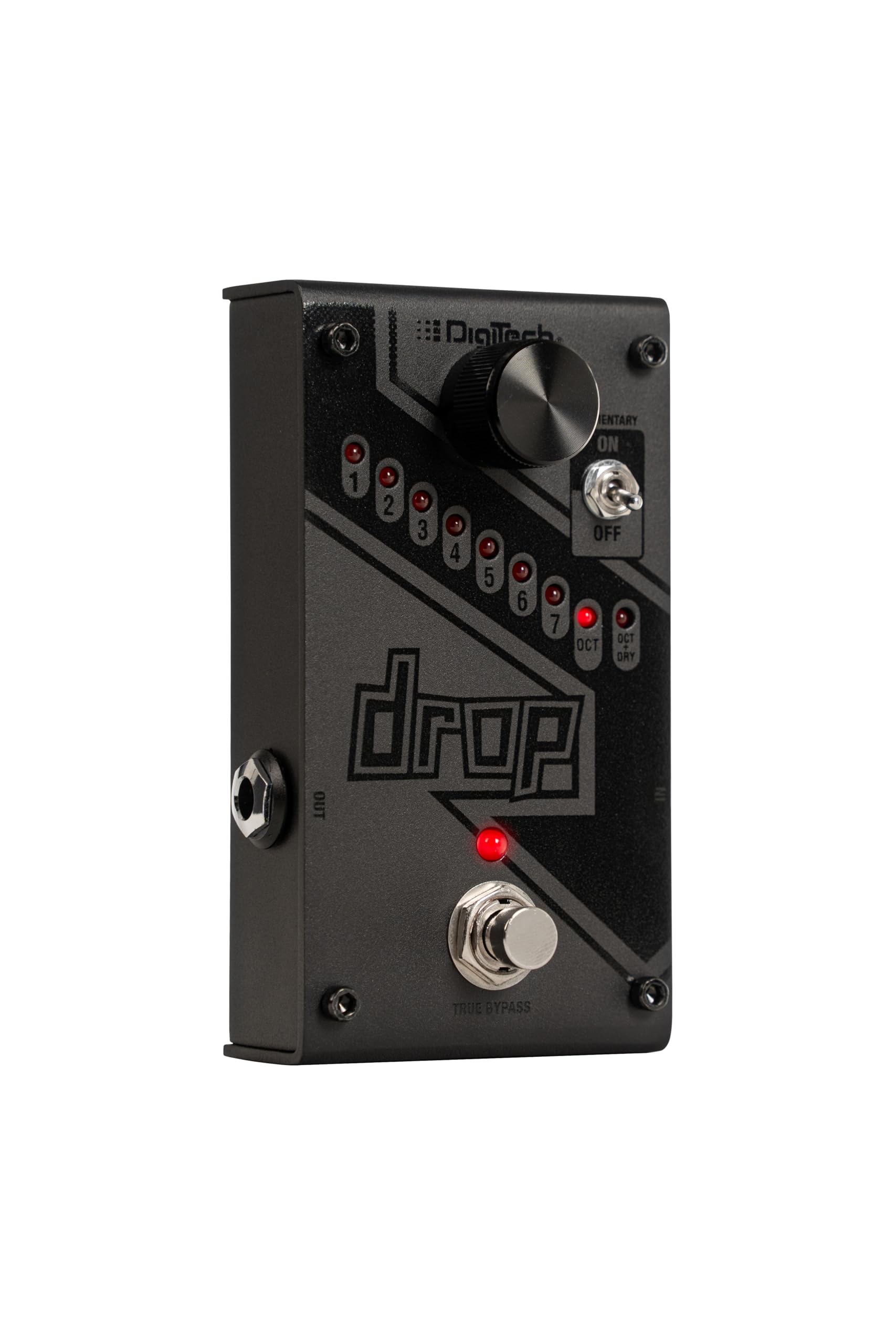 Digitech DROPBK The Drop Polyphonic Drop Tune Pedal Black Limited Edition