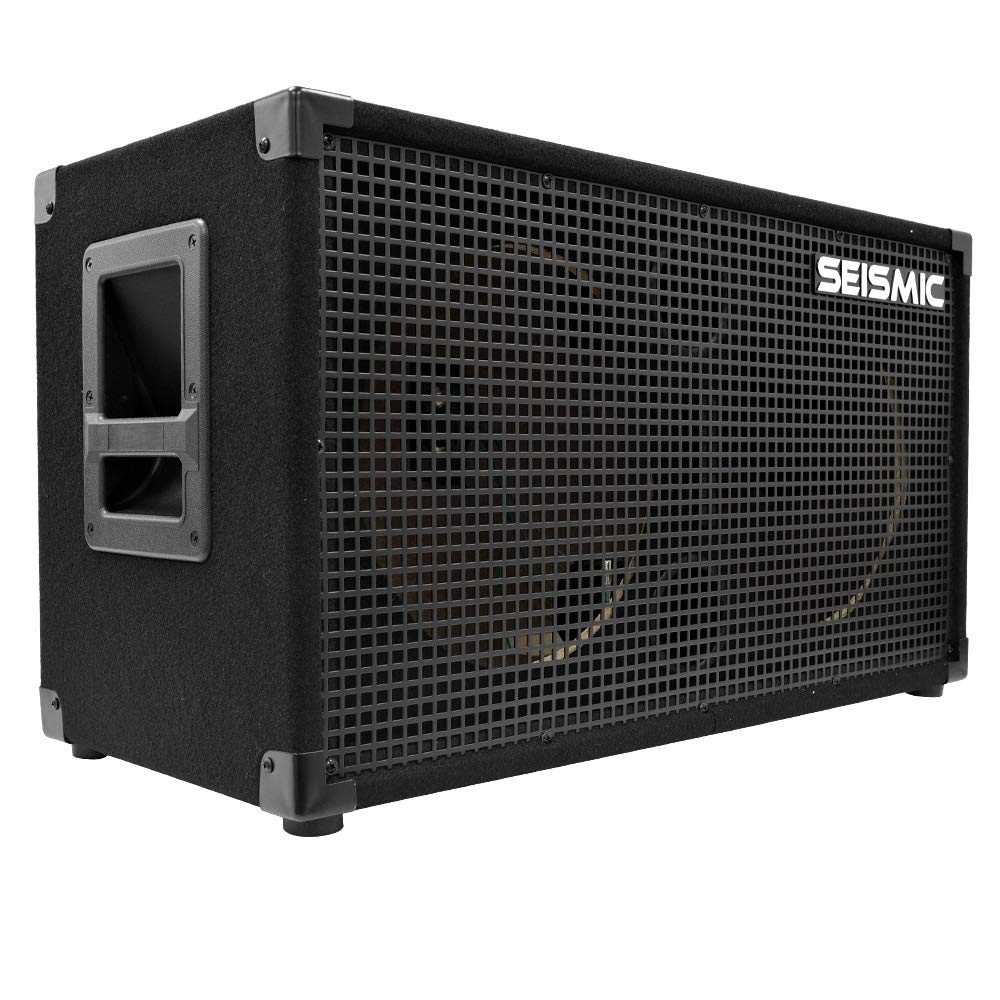 Seismic Audio - Empty 212 Guitar Speaker Cabinet - 2x12 PA/DJ PRO Audio - Loaded with Everything but Speakers. Includes Grill, W