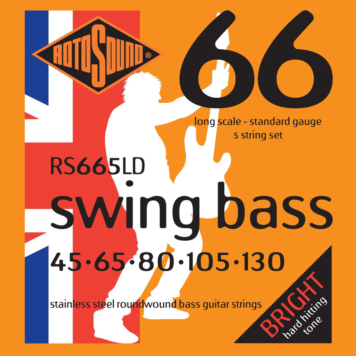 Rotosound Bass Guitar Strings (Rs665Ld)