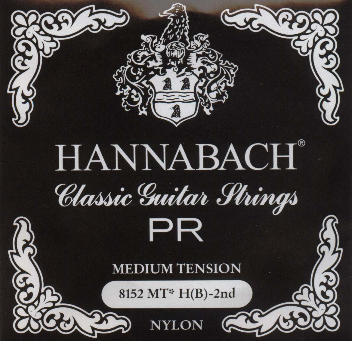 Hannabach Series 815 Medium Tension Silver Special Single H/B2 String For Classic Guitar (652522)