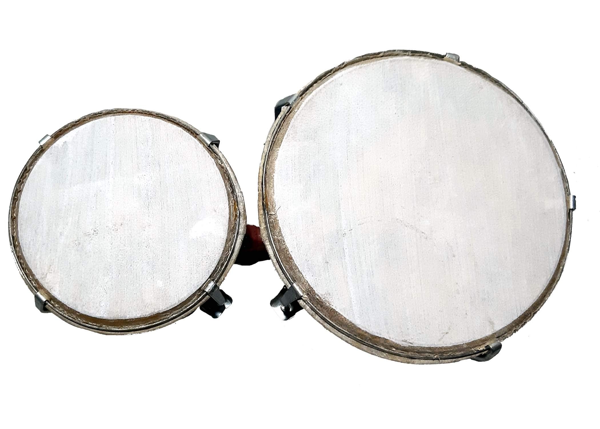 Gt Manufacturers Professional Two Piece Hand Made Wooden Bango Drum (Purple)