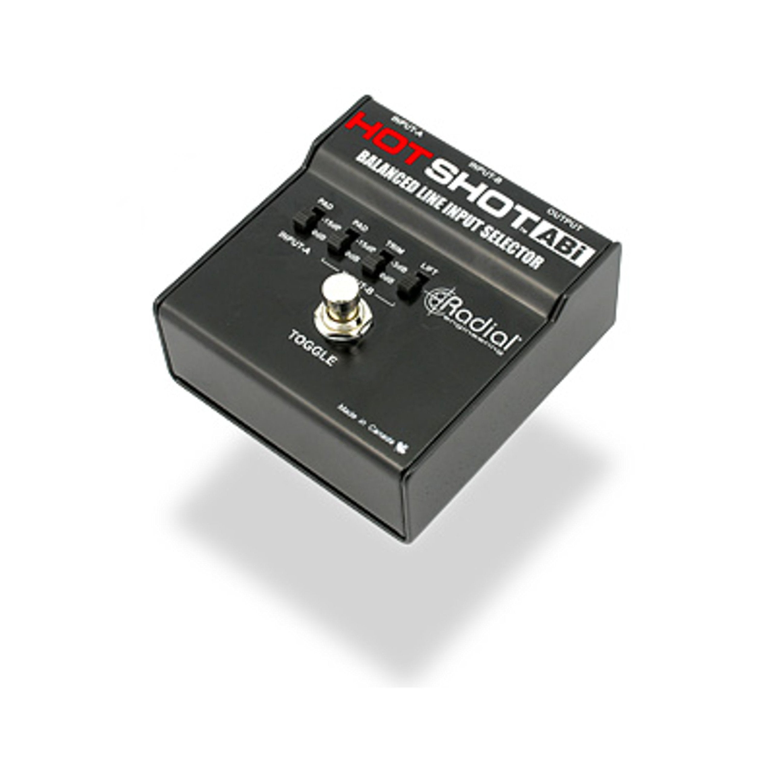 Radial HotShot ABi Balanced Line Input Selector