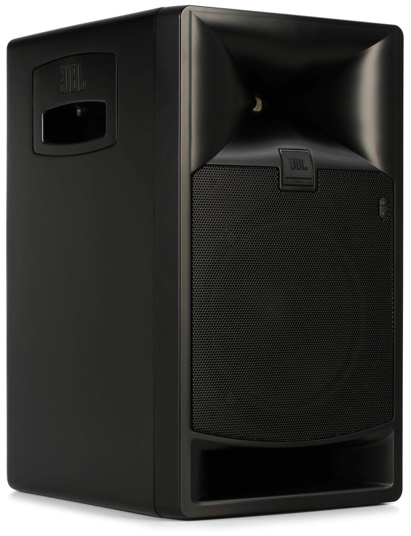 JBL 8 Bi Amp MstrRef Stu Mntr|JBL 7-Series 708P 8-inch Bi-Amplified Master Reference Studio Monitor, with 728G eight-inch Differ