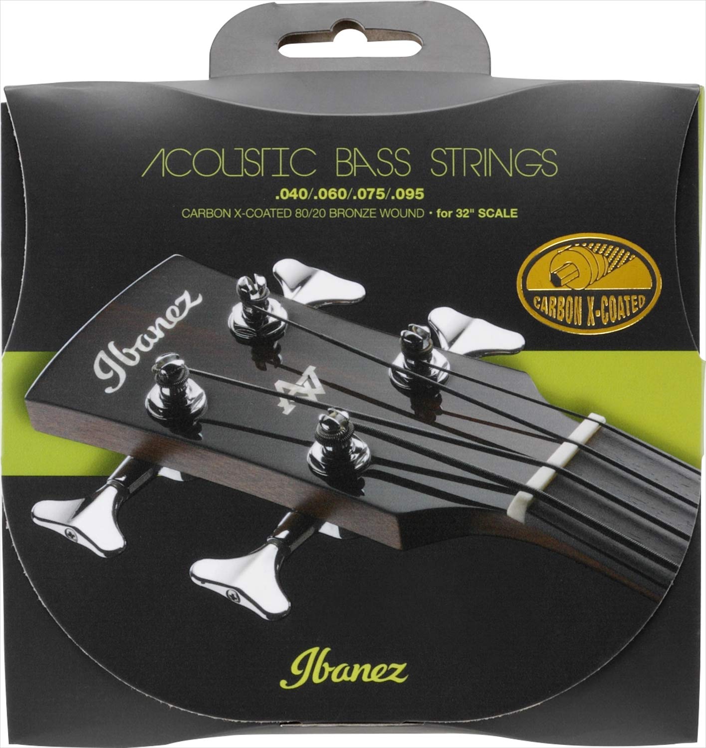 Ibanez Carbon Coated Strings For 32 '' Scale Acoustic Bass - 040-095 80/20 Bronze (Iabs4Xc32)