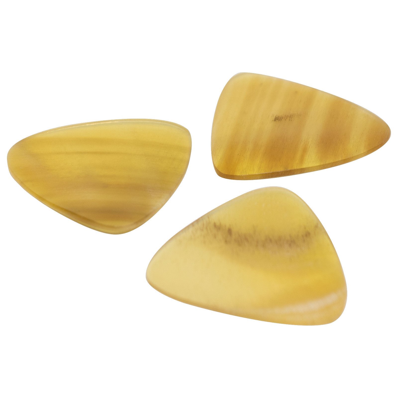 Golden Gate Guitar Picks (Mp-20-3Pk), Horn,Large Triangle - X-Stiff