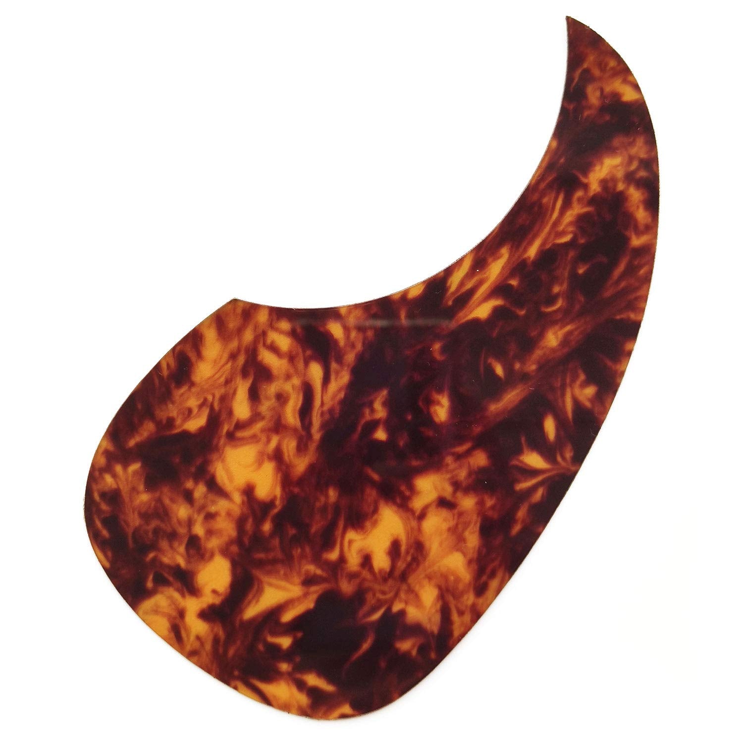 Vencetmat Acoustic Guitar Pickguard Fit For Martin-Flame Red