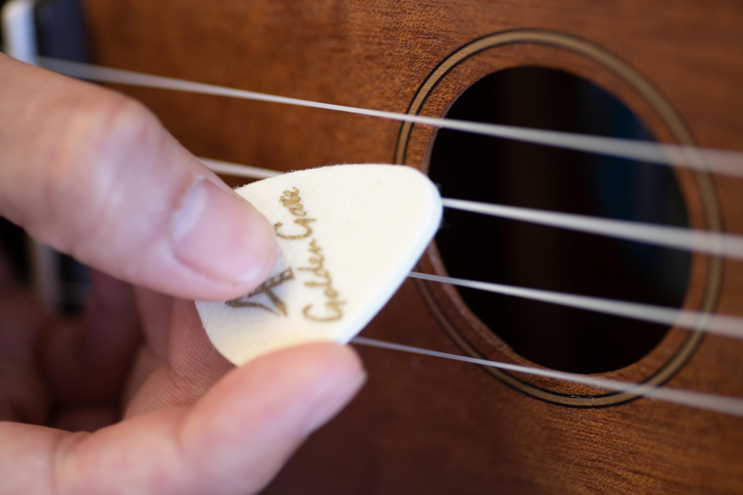 Golden Gate FP-1 Ukulele Felt Picks - 3 Pack