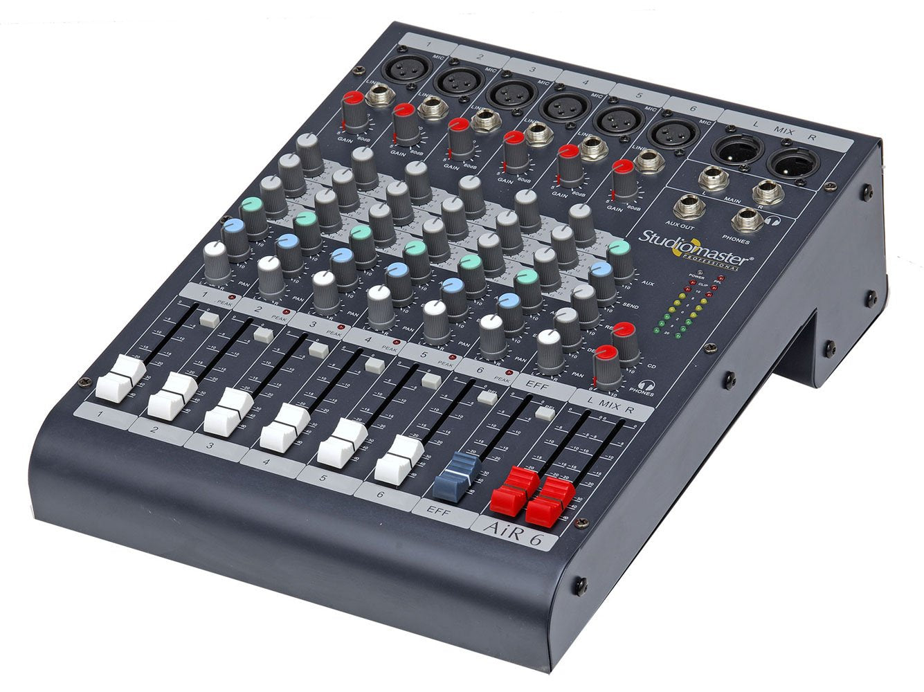 Studiomaster Mixer Air 6 (6 channel), black, Medium