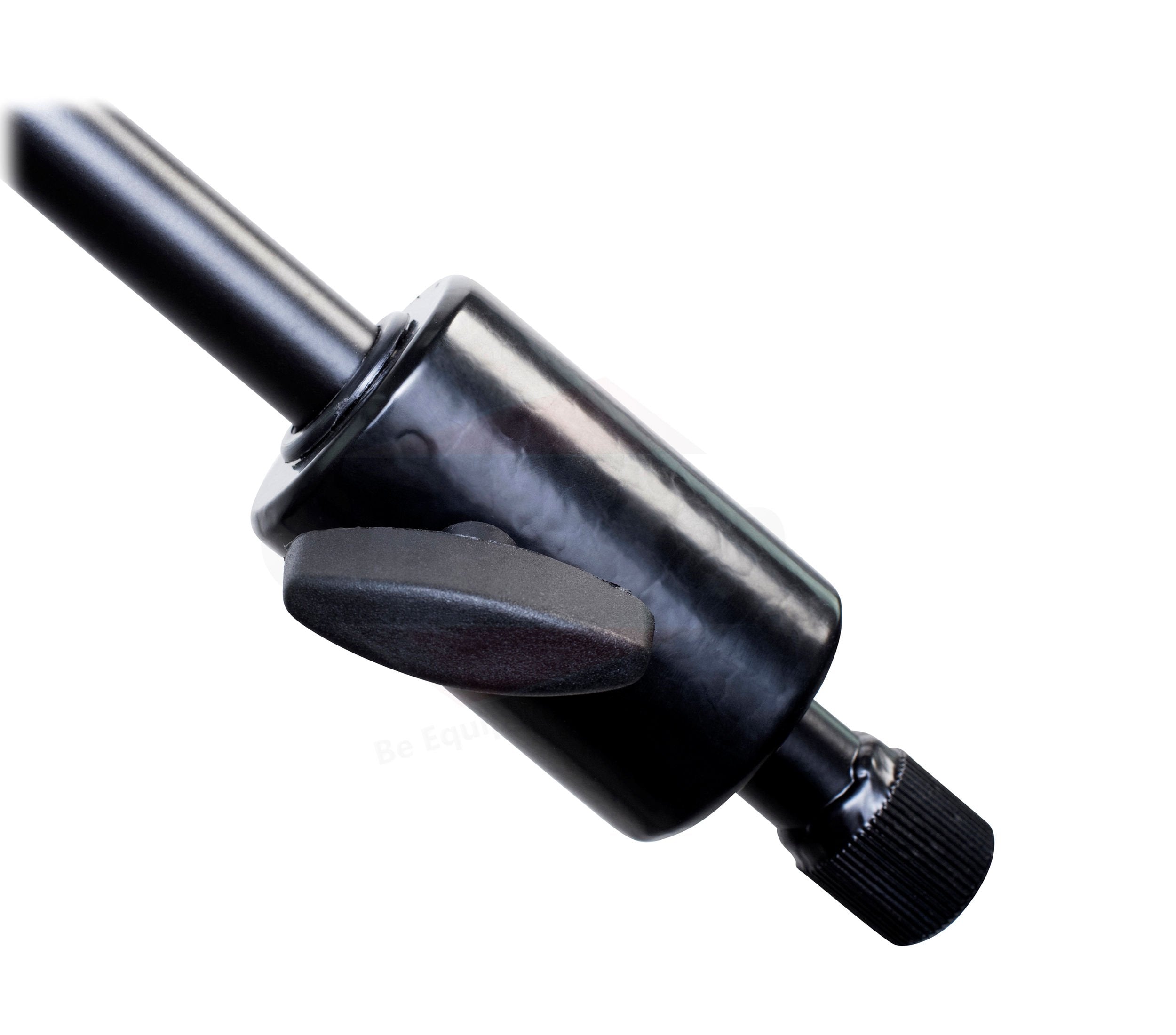 GRIFFIN Professional Studio Microphone Boom Stand with Casters | Extended Height Recording Mic Holder Tripod on Wheels | Tall Te