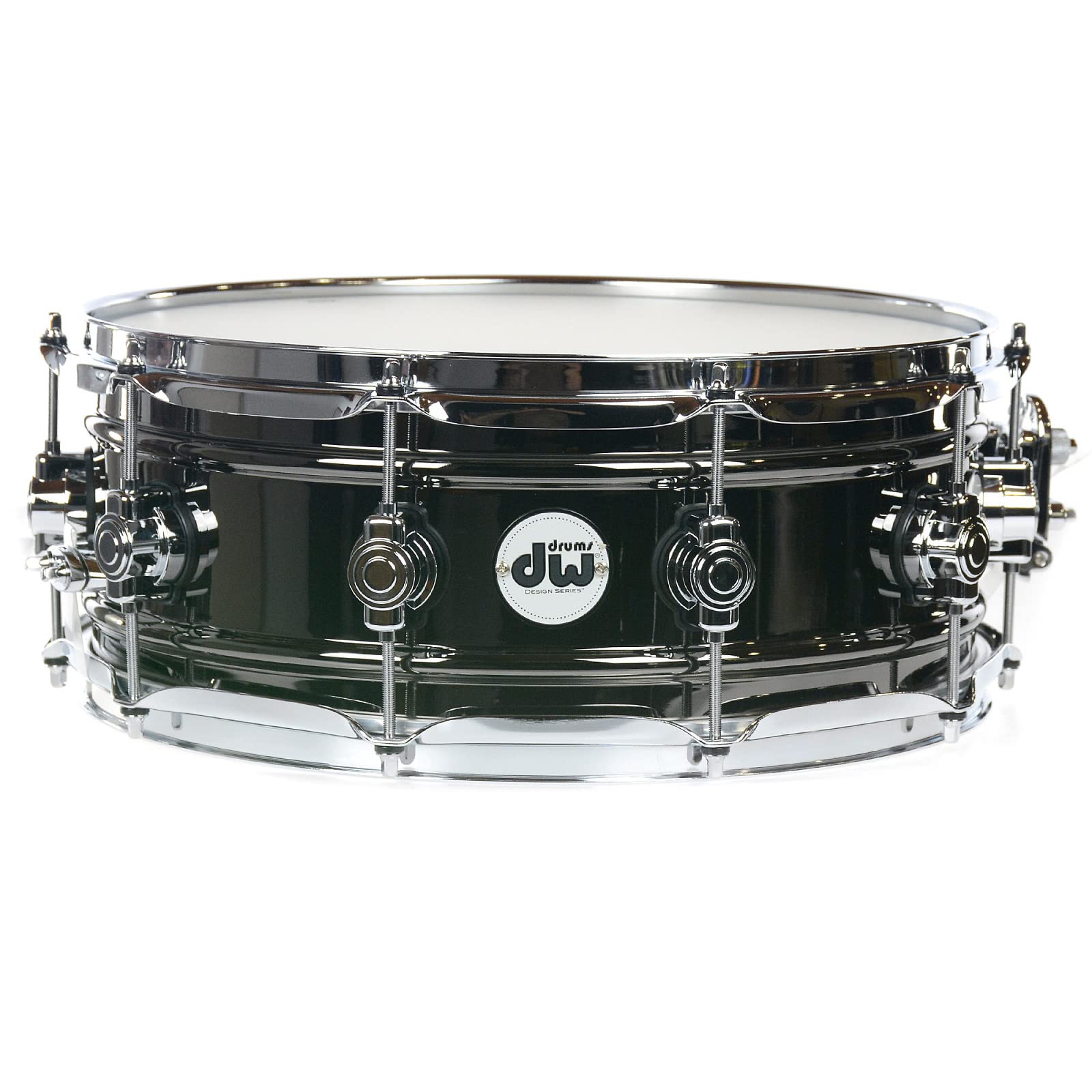 DW Design Series 6.5x14 Snare Drum - Black Nickel Over Brass (N1060MHS)