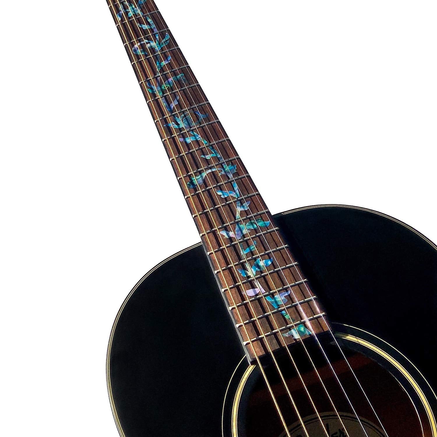 Inlay Sticker Fret Markers for Guitars - Tree Of Life - Abalone Mix
