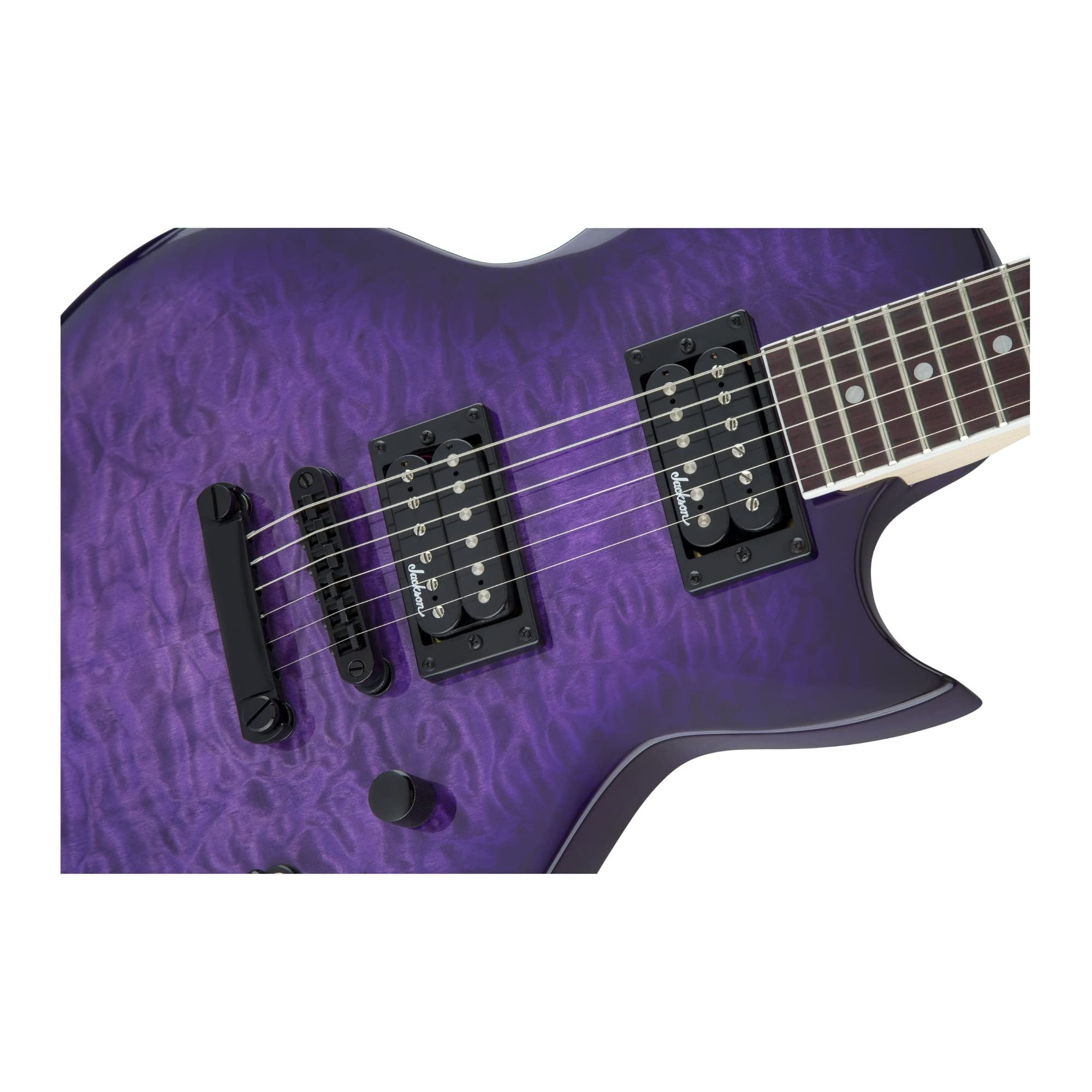 Jackson JS Series Monarkh SC JS22Q - Trans Purple Burst