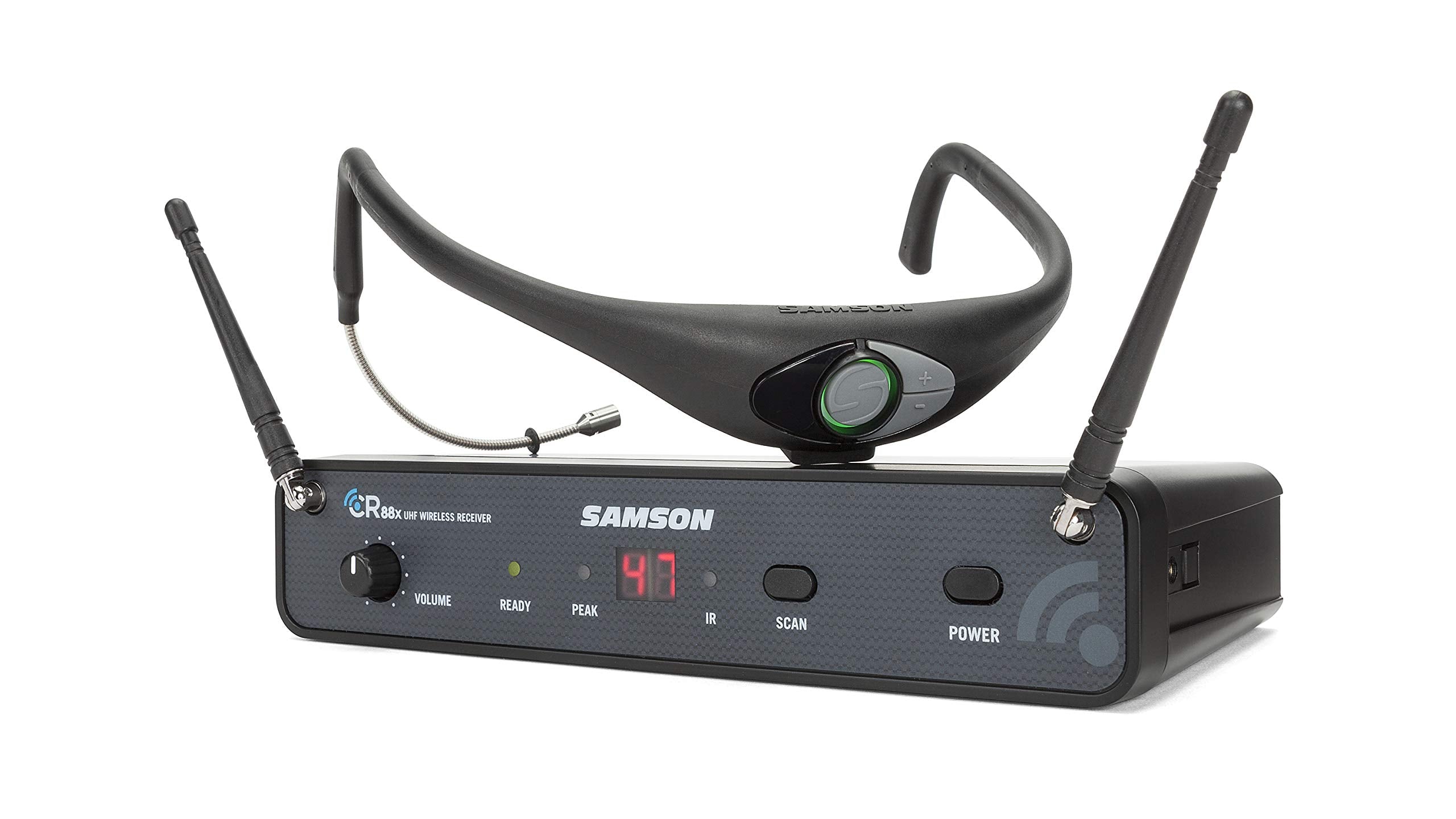 Samson Airline 88 Headset Wireless UHF Microphone Fitness System 00-Ch. K-Band