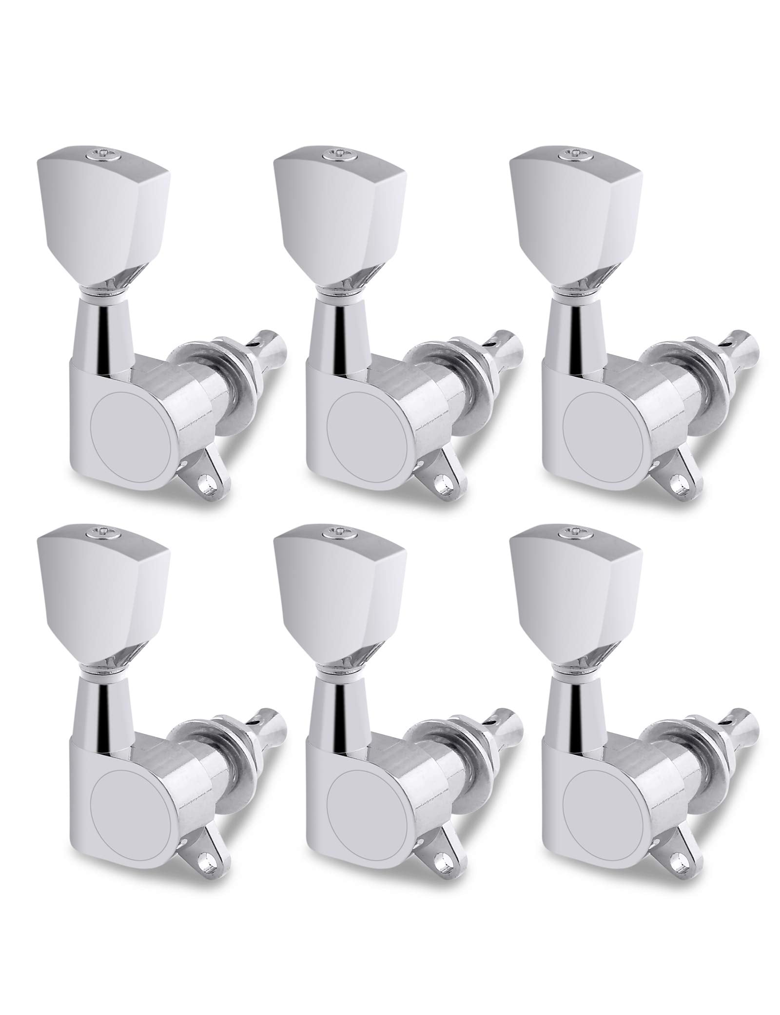 Holmer Sealed String Tuning Pegs Tuning Machines Grover Machine Heads Tuners Tuning Keys Vintage Keystone Style 6 In Line for Ri