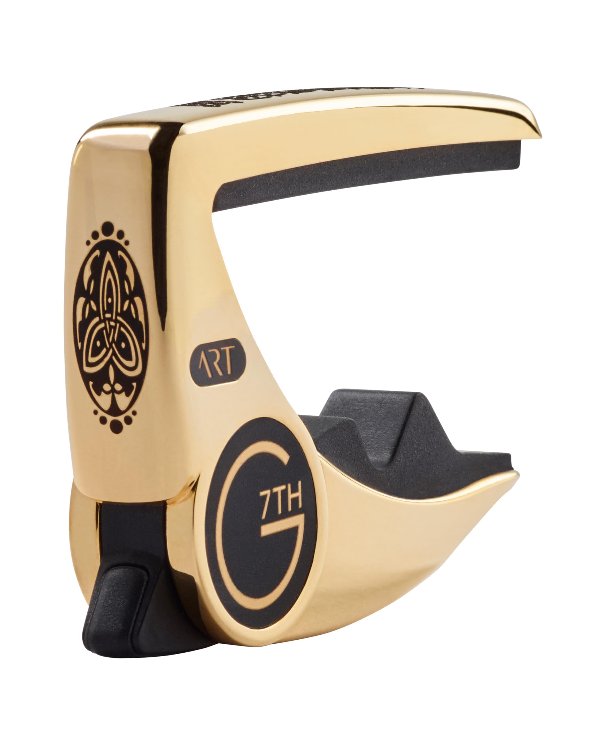 G7th Special Editions 6 String Guitar Capo, Ambidextrous, Gold, 63g/2.2oz. Low profile and non-intrusive (C81153)