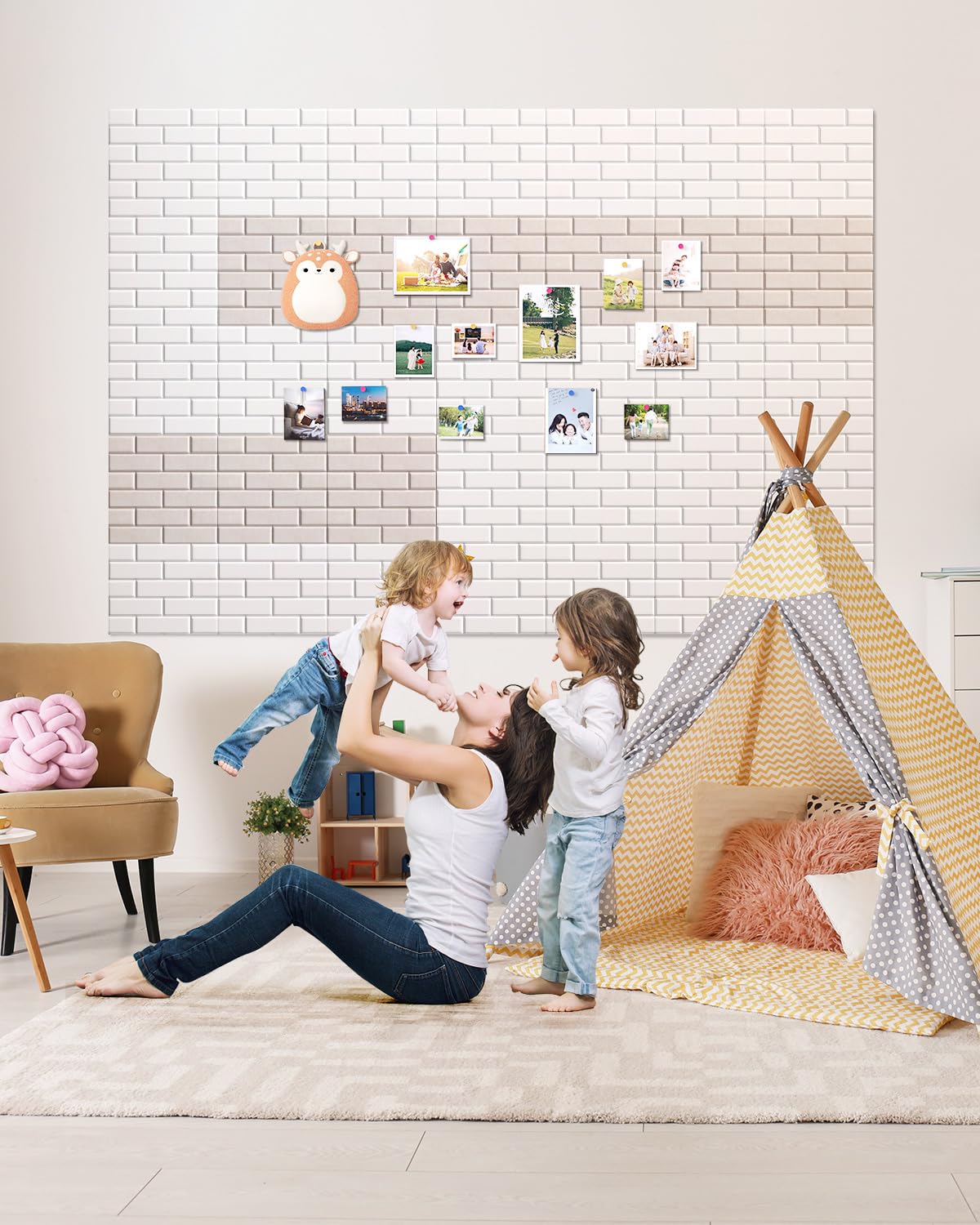 Soundproof Wall Panels, Kuchoow Sound Proof Panels for Walls, 18 Pack High Density Acoustic Panels Sound Absorbing Self-Adhesive