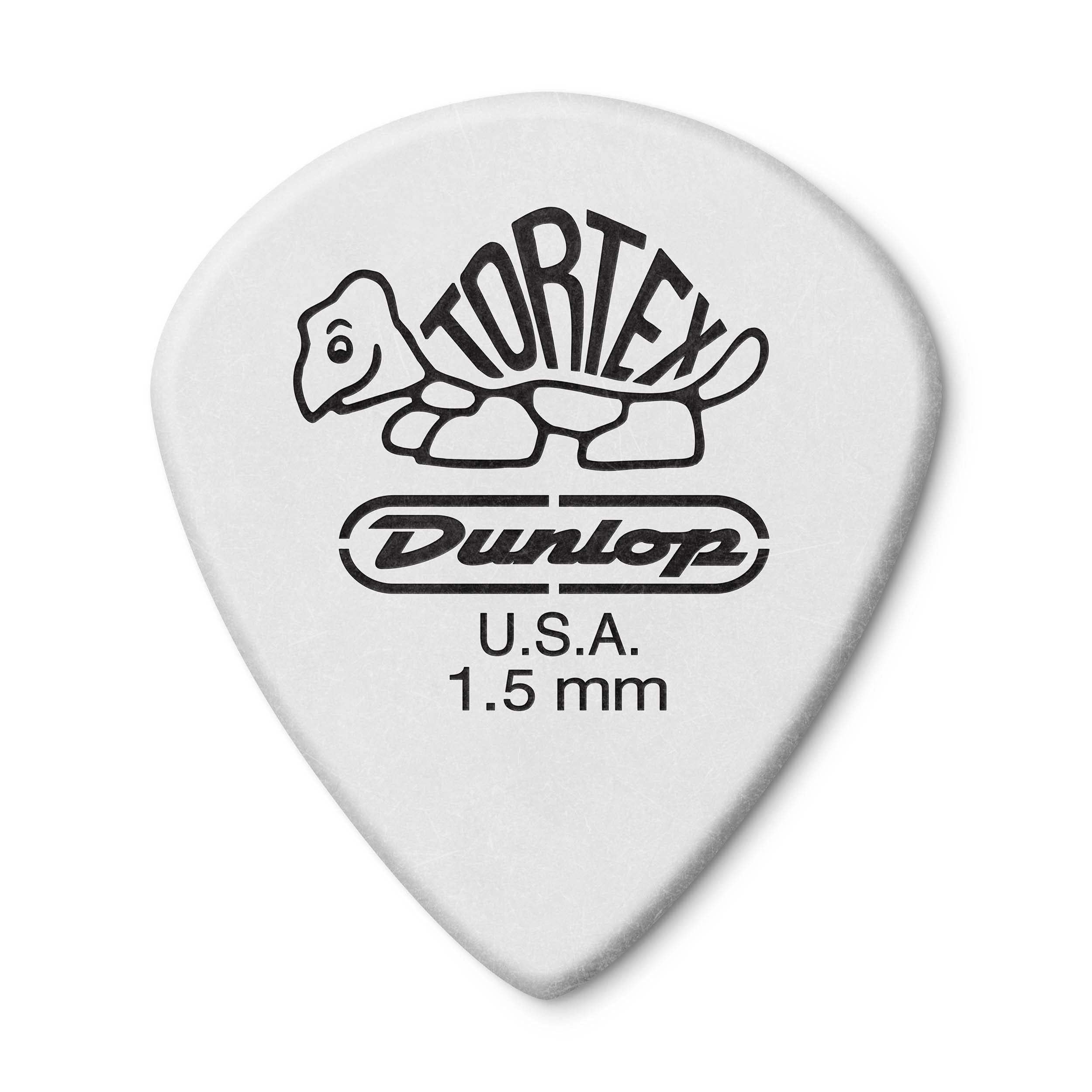 Jim Dunlop Jazz Iii Xl, White, 15Mm, 12Players Pack