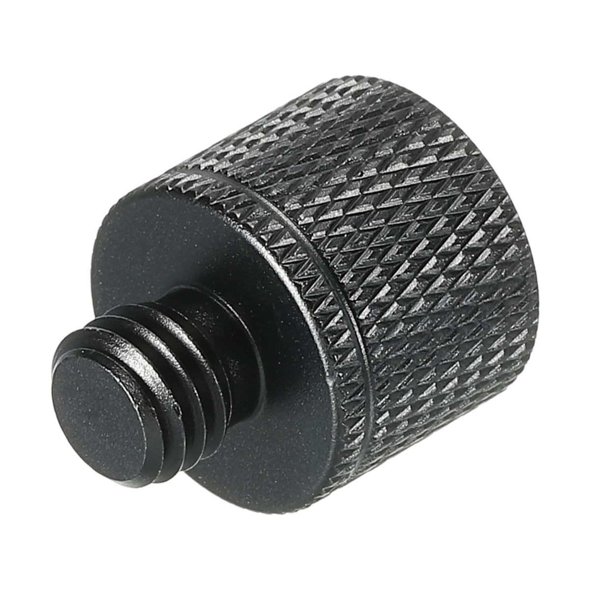 Meccanixity Mic Stand Adapter 1/4 Female To M8 Male Camera Screw Thread Adapter For Microphone Tripod Stand Black