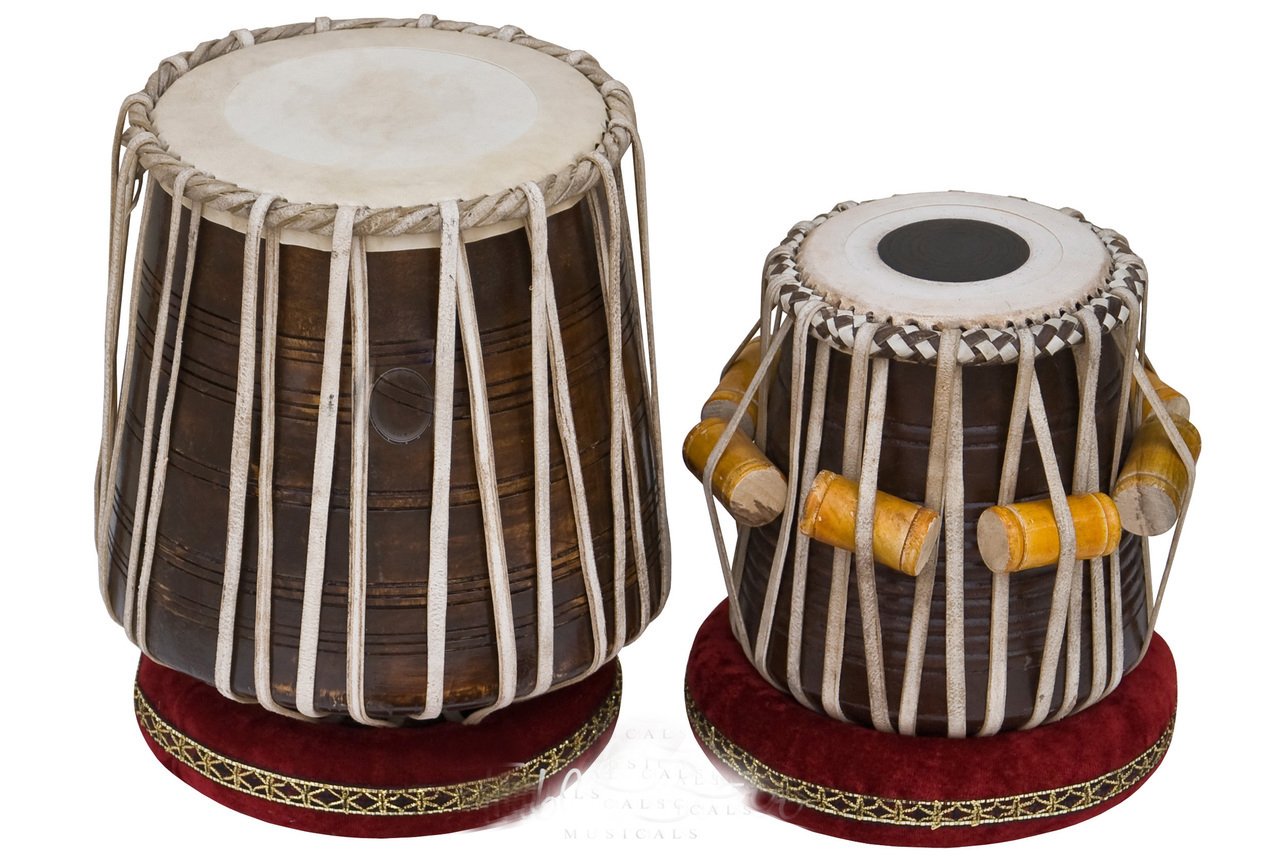 Sg Musical Dhama Jori, Sheesham Wood Dhama, Sheesham Wood Dayan