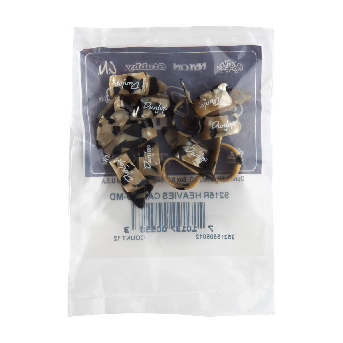 Jim Dunlop 9215 Heavies Calico Thumbpicks, Medium, 12/Bag – Emusicmart