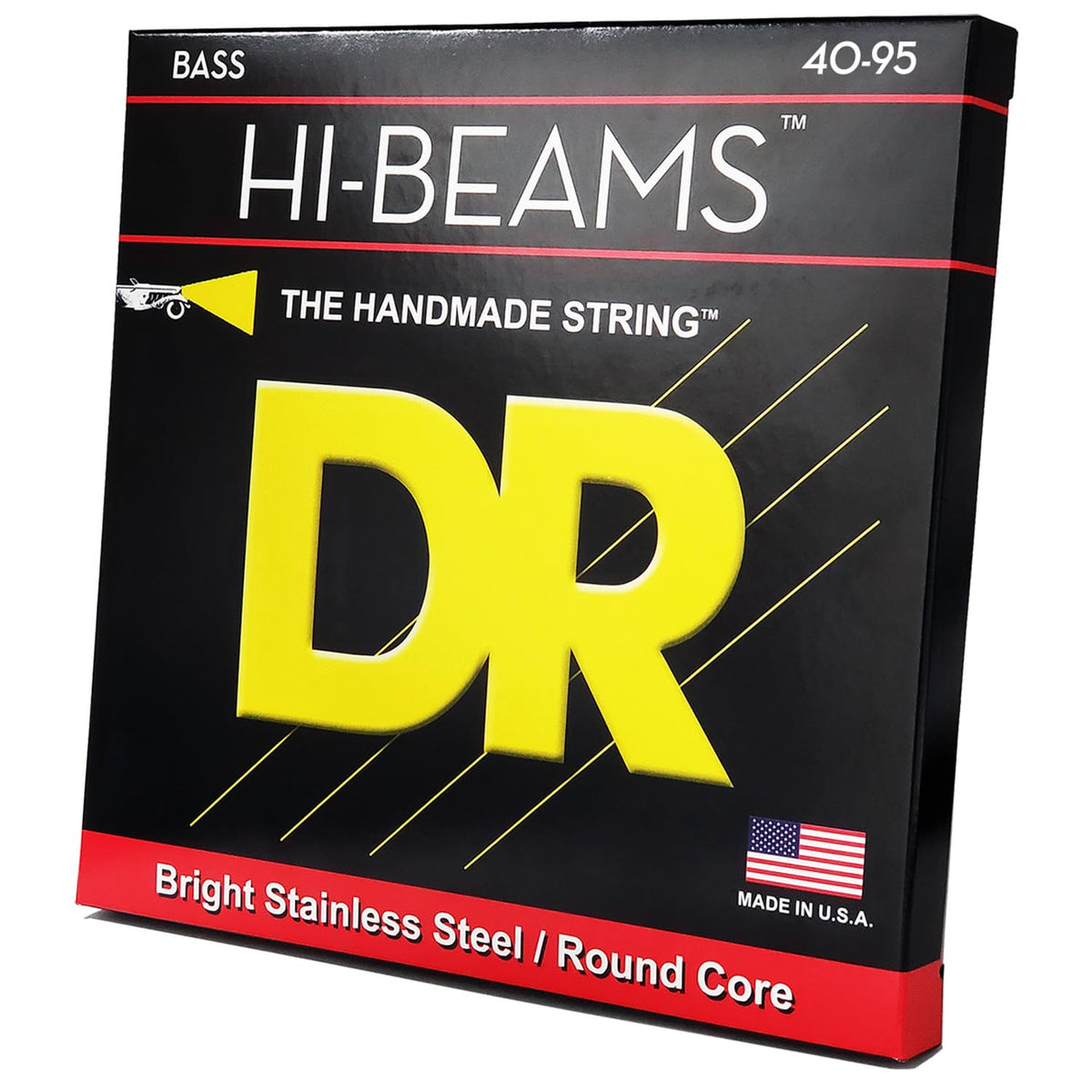 Dr Strings Hi-Beam - Stainless Steel Round Core 40-95