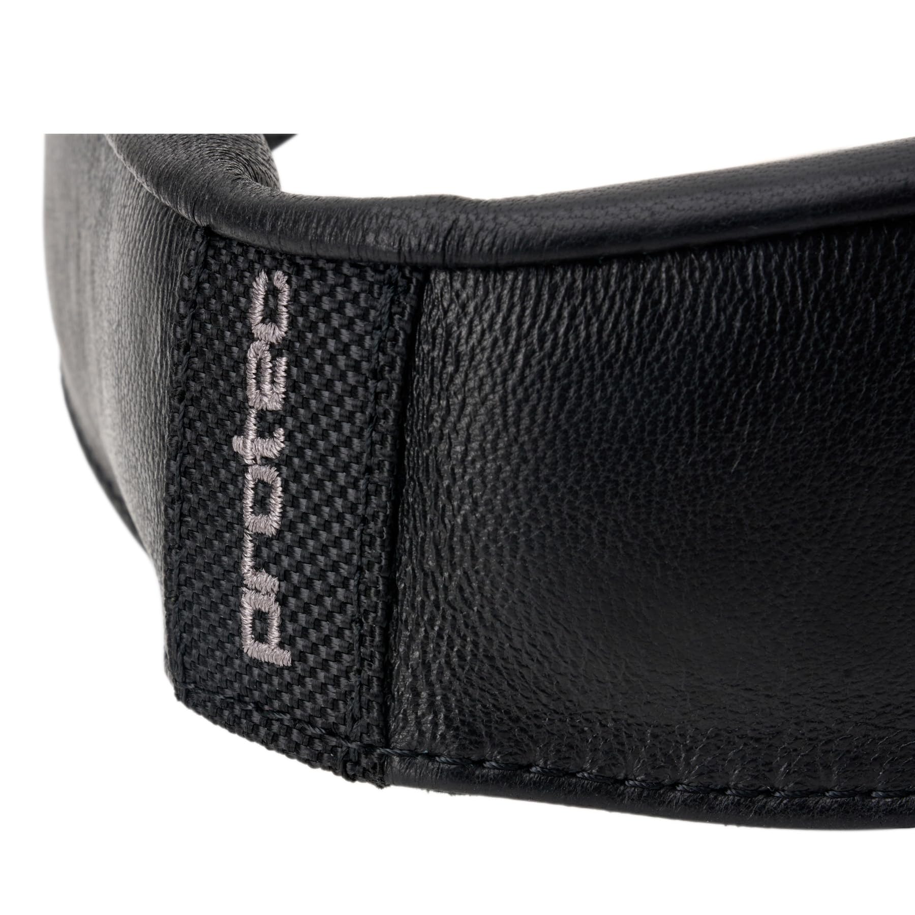 Pro Tec L310M 22-Inch Leather Neck Strap with Metal Snap, Black