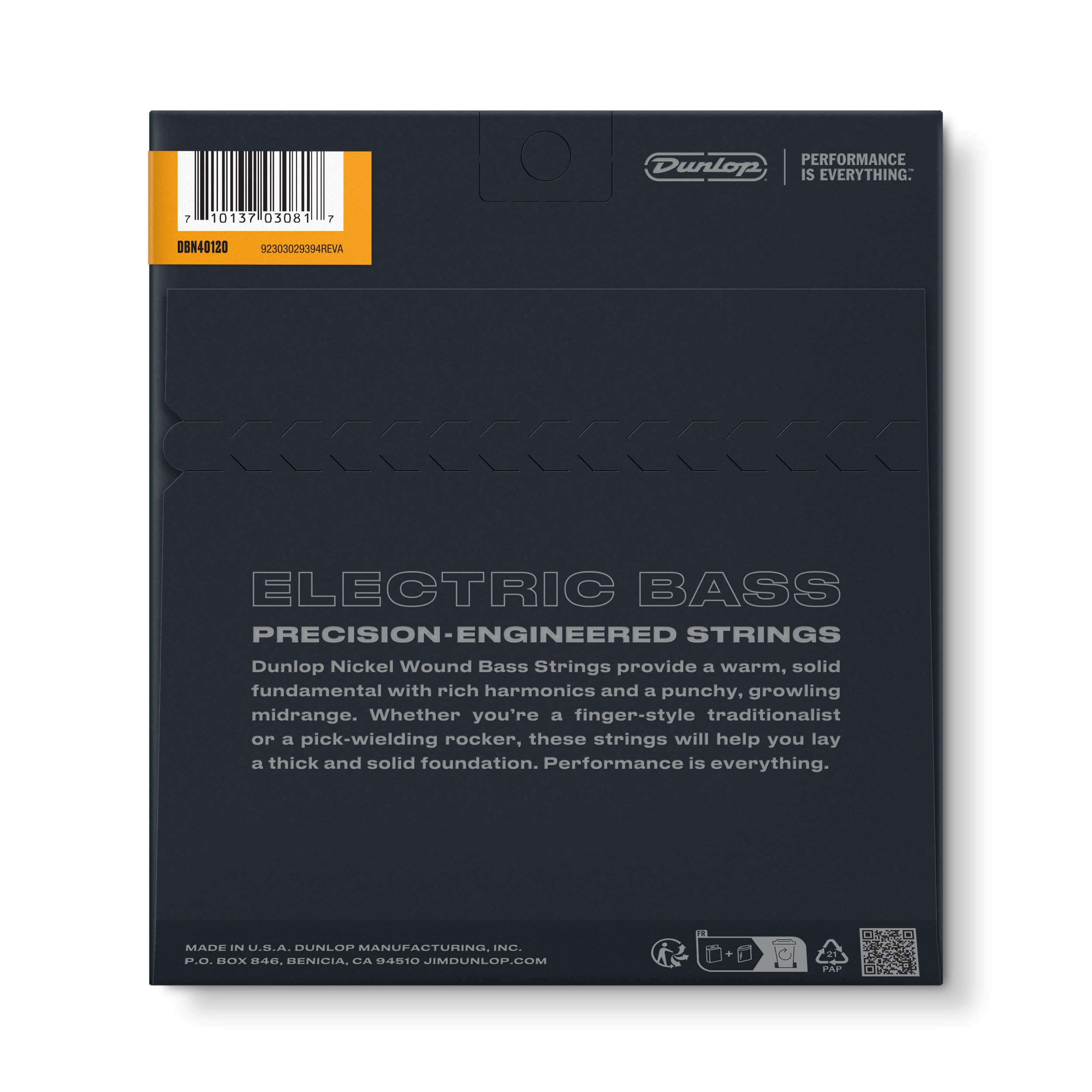 Jim Dunlop Bass Guitar Strings (38420402001)