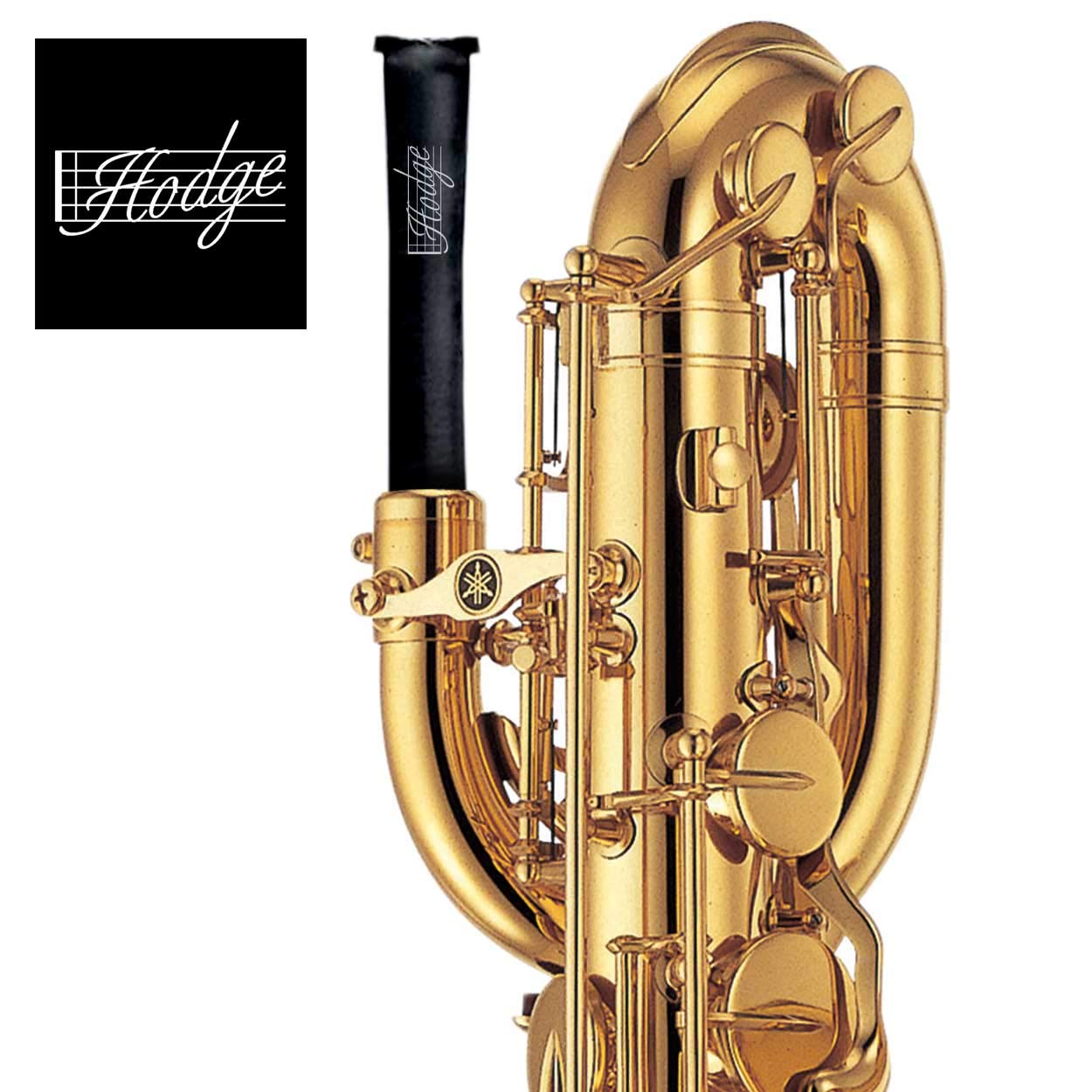 Hodge Silk Baritone Saxophone Swab - Black