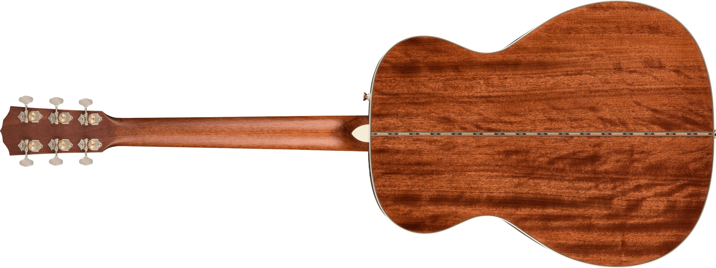 Fender Paramount PO-220E Orchestra Acoustic Guitar, with 2-Year Warranty, 3-Color Vintage Sunburst, with Case